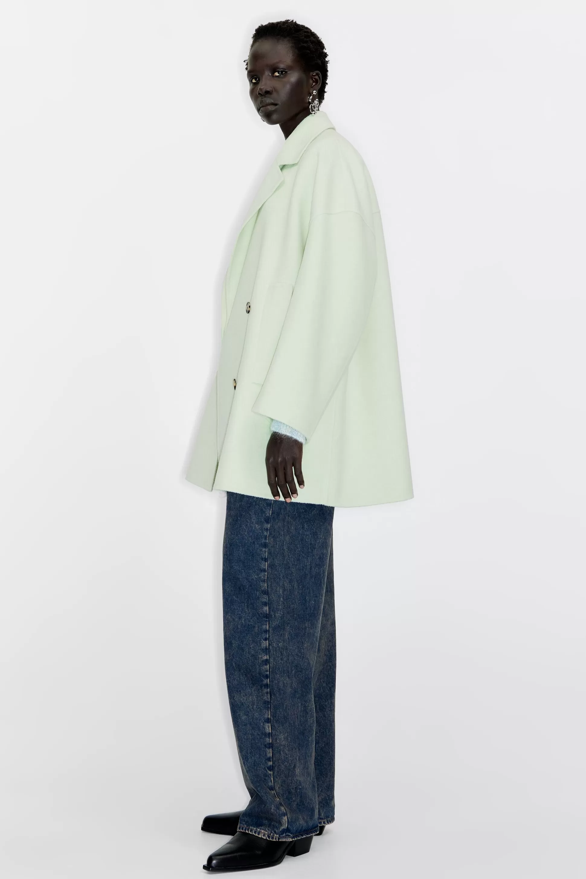 double-sided cloth coat | Bimba Y Lola Discount