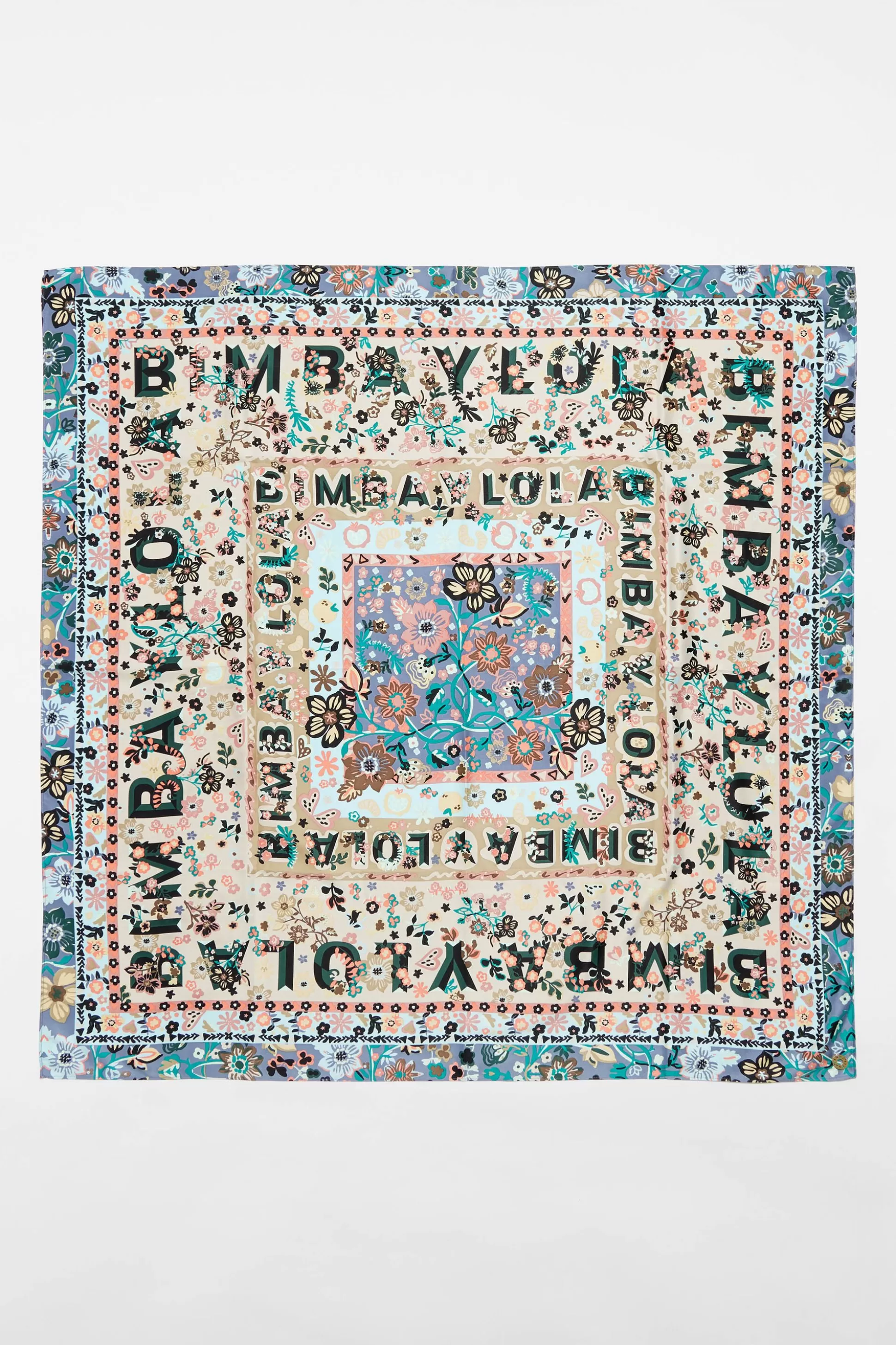 Multicolor floral scarf | Bimba Y Lola Cheap