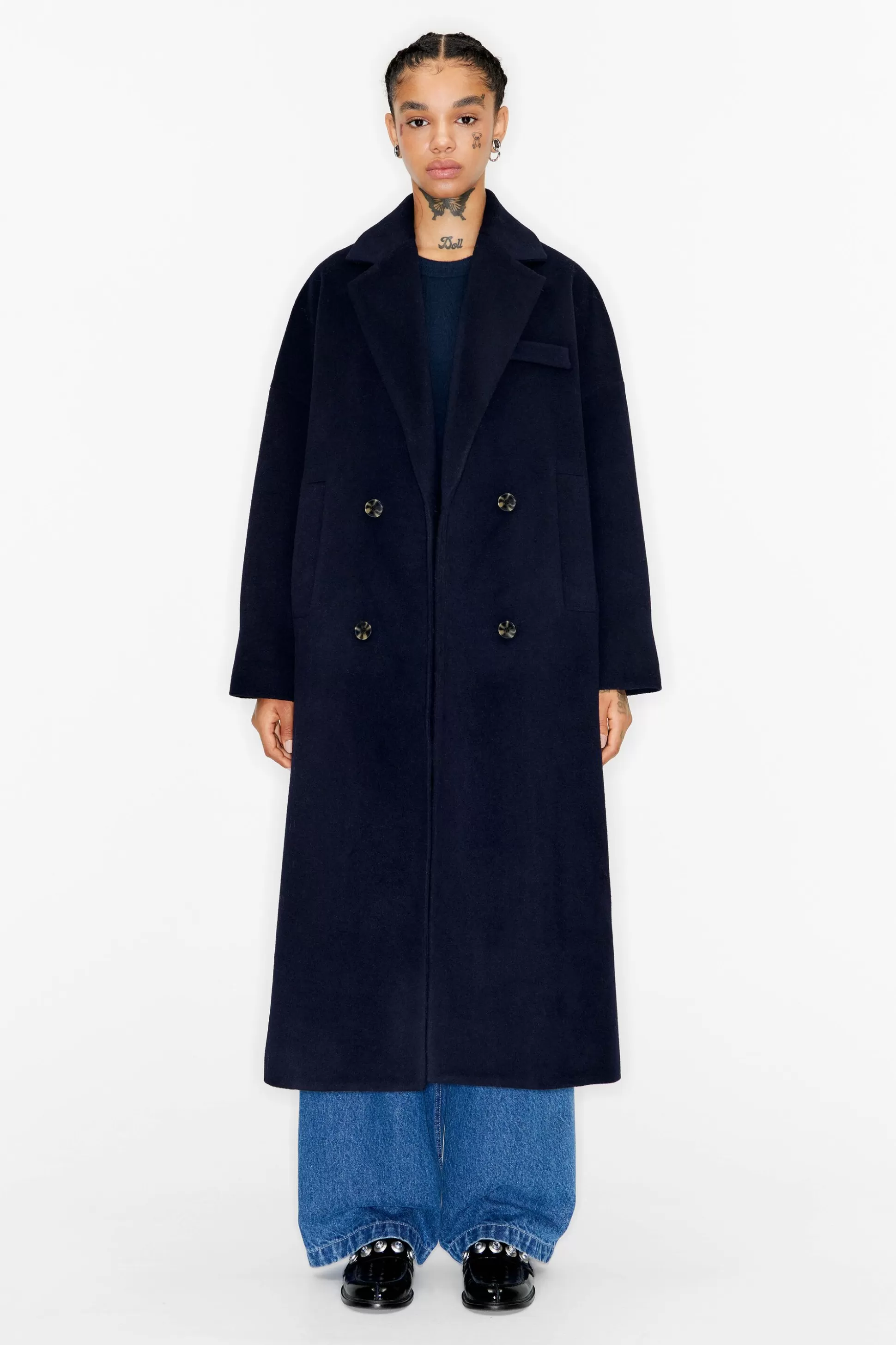 blue double-sided tailored coat | Bimba Y Lola Best Sale