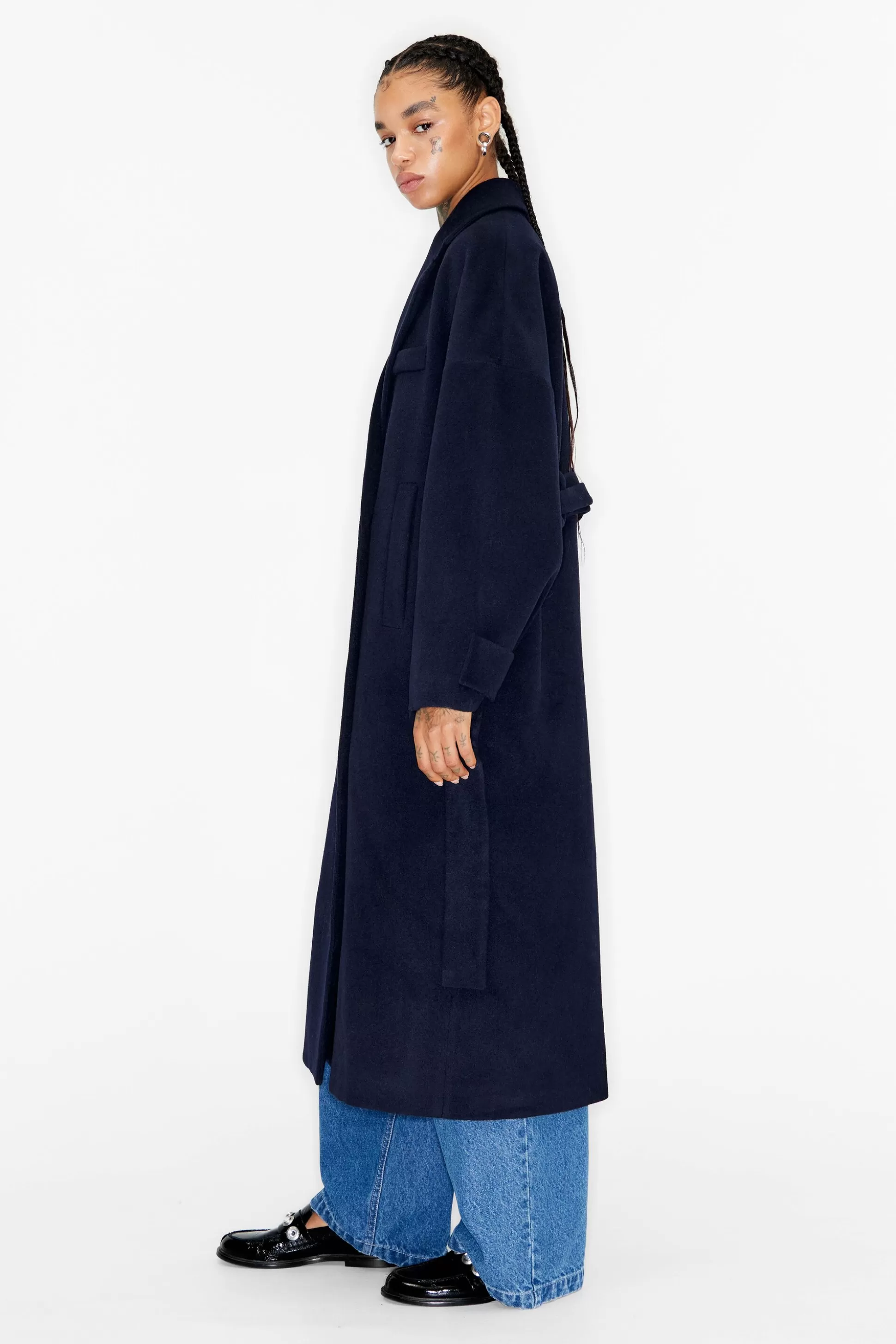 blue double-sided tailored coat | Bimba Y Lola Best Sale