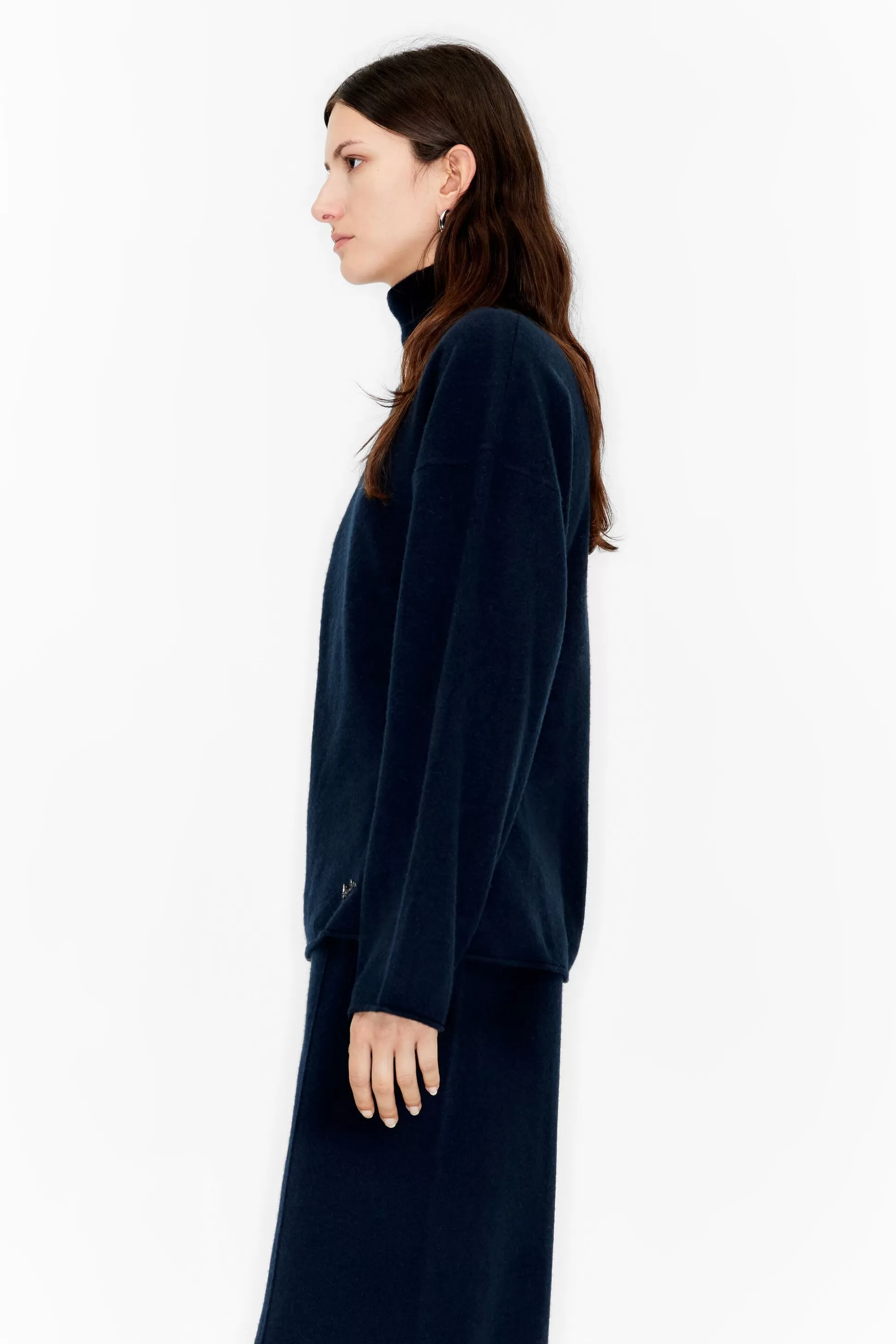 Navy wool jumper | Bimba Y Lola Fashion