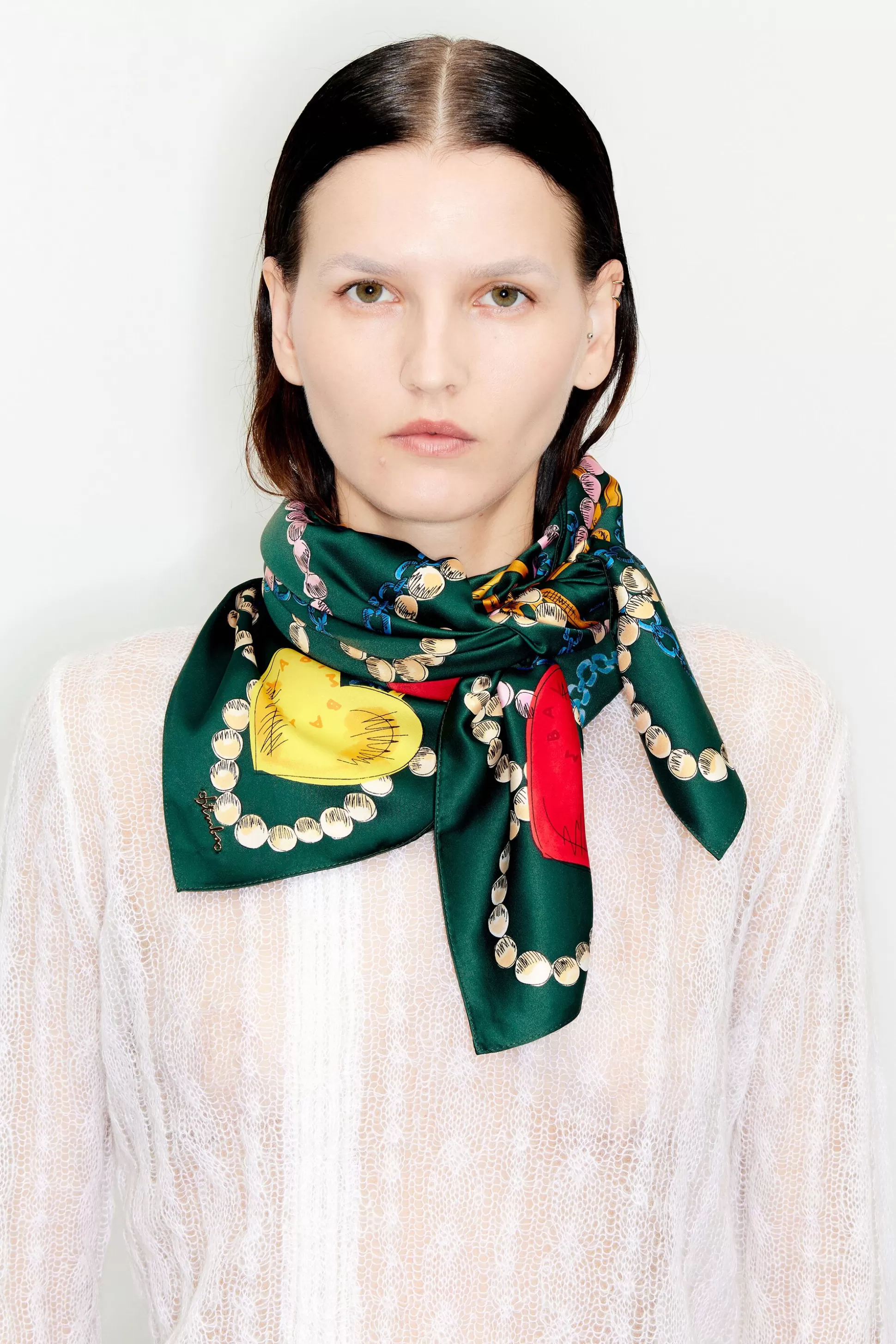 Necklace and chain scarf | Bimba Y Lola Hot