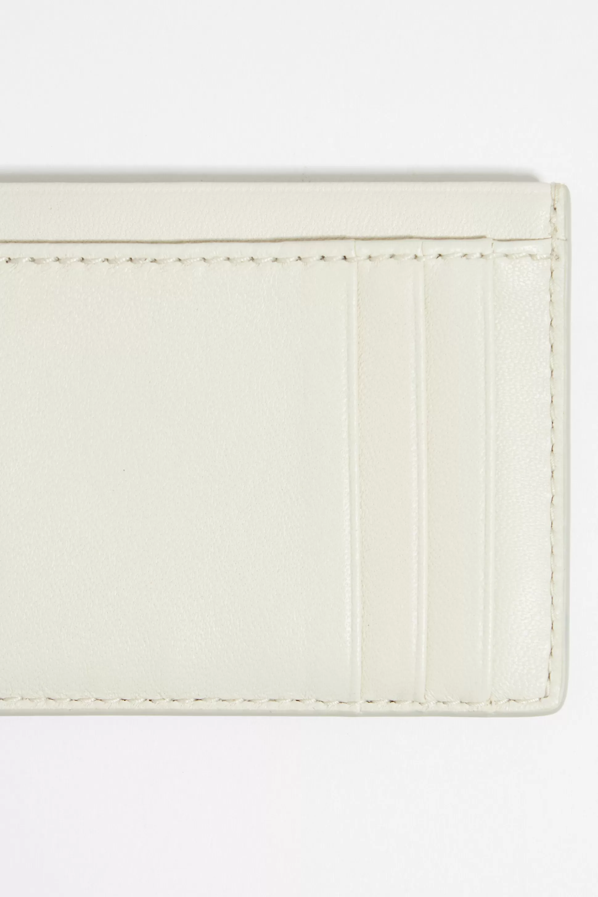 Off-white leather card holder | Bimba Y Lola Cheap