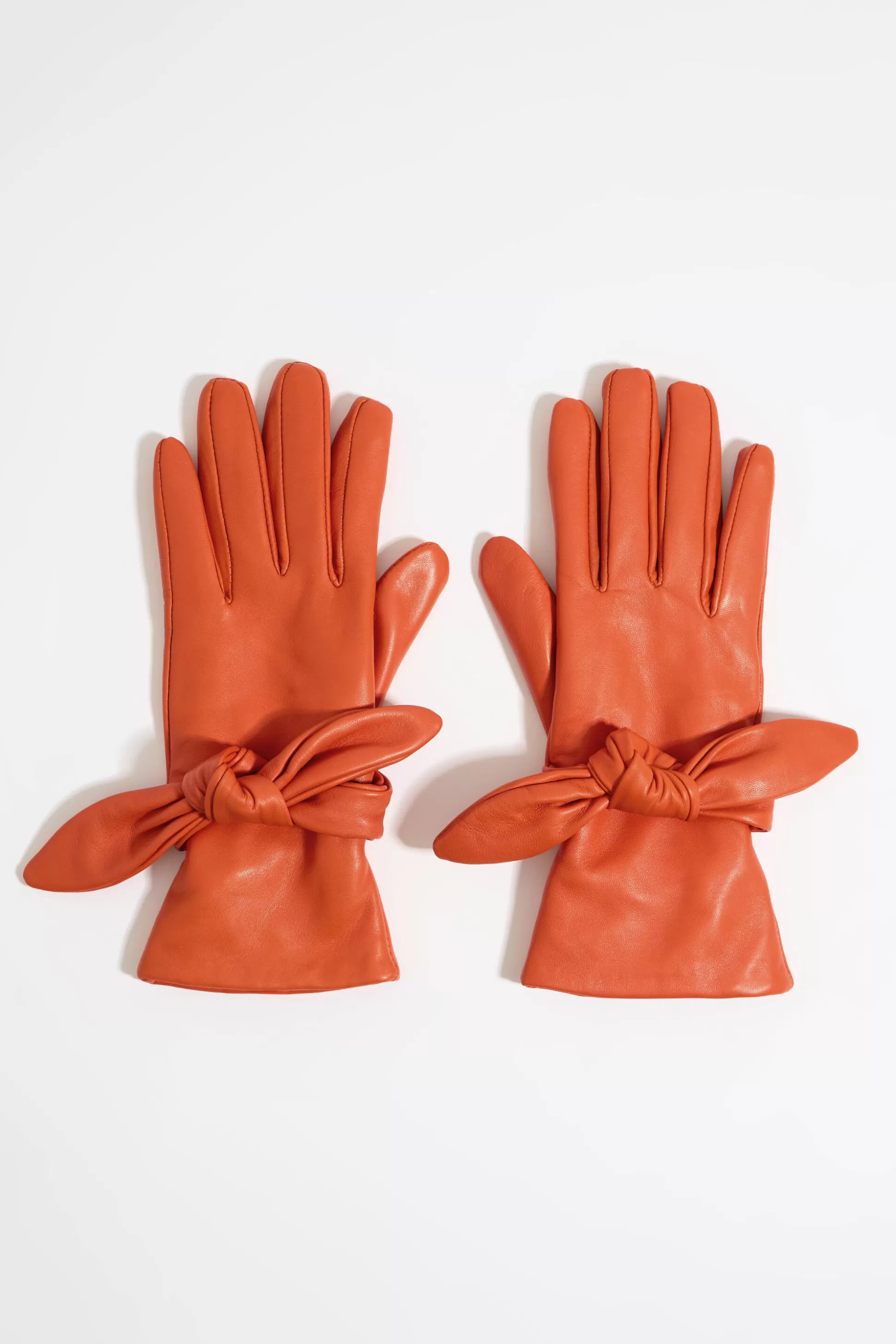 leather bow gloves | Bimba Y Lola Best