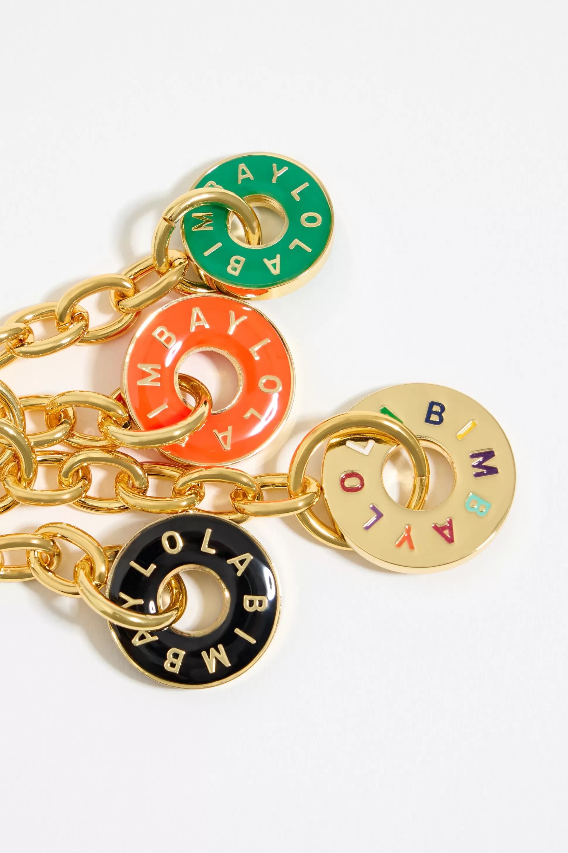 metal chains key ring | Bimba Y Lola Shop