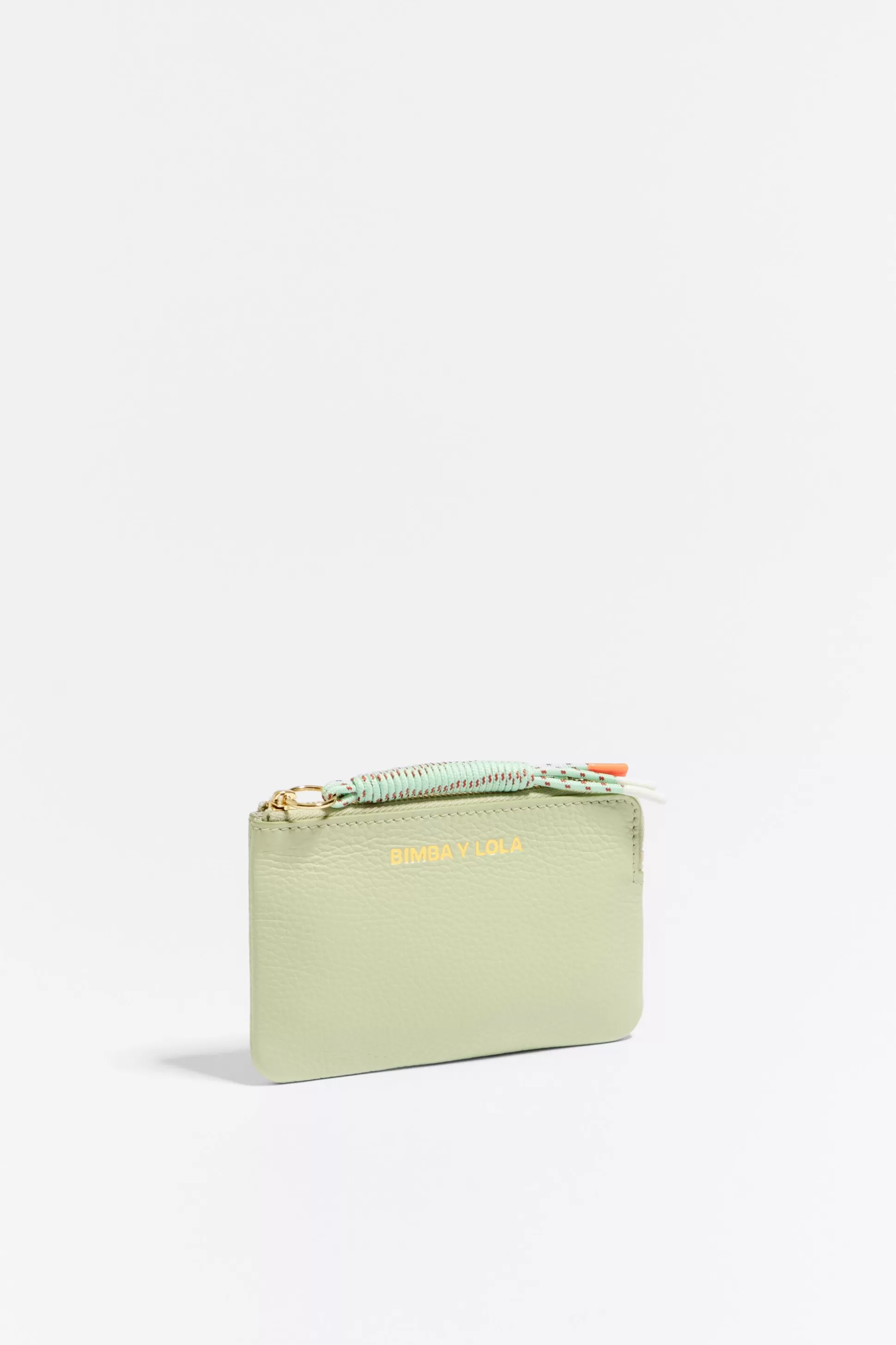 leather curved coin purse | Bimba Y Lola Shop