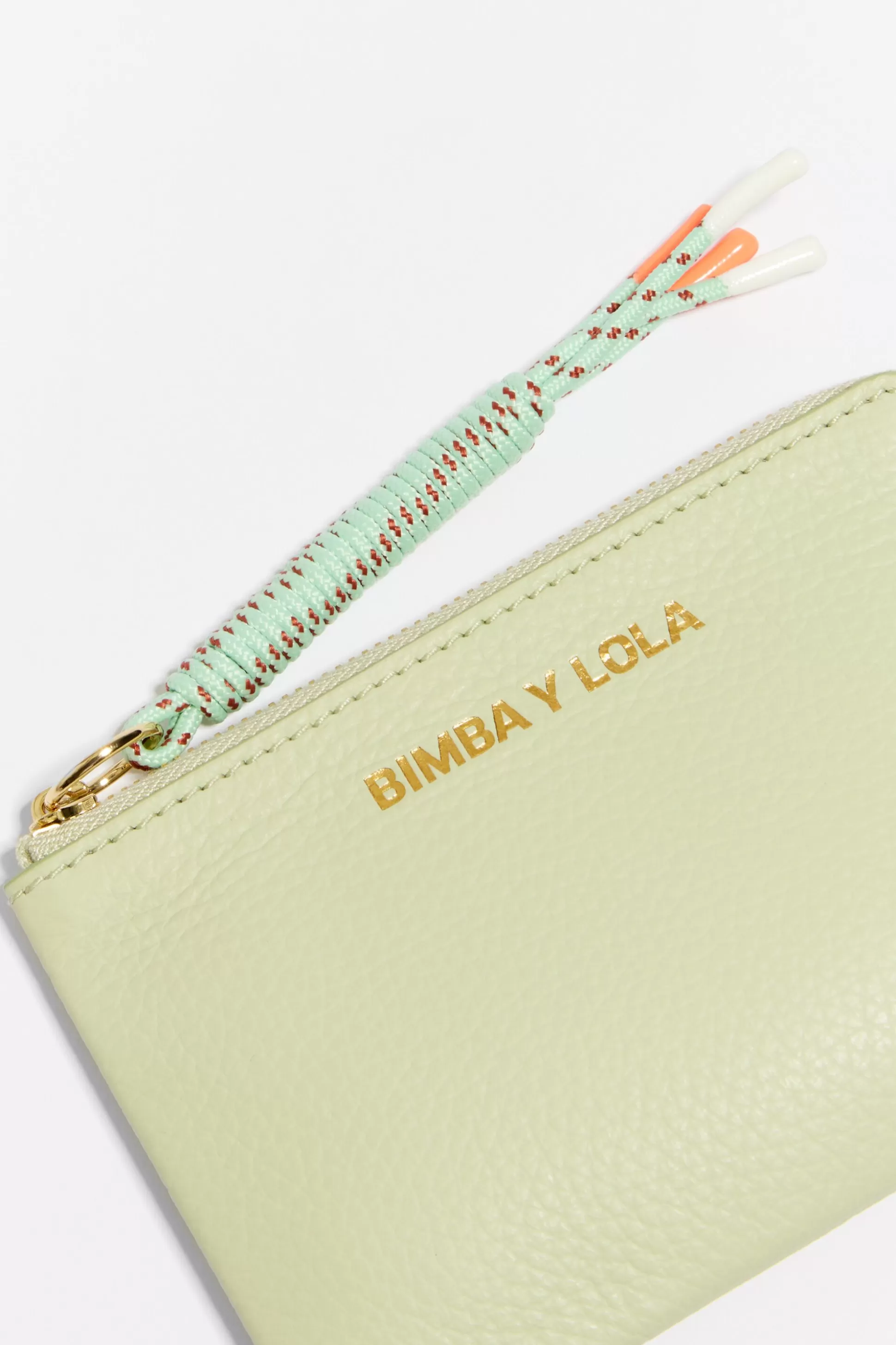 leather curved coin purse | Bimba Y Lola Shop