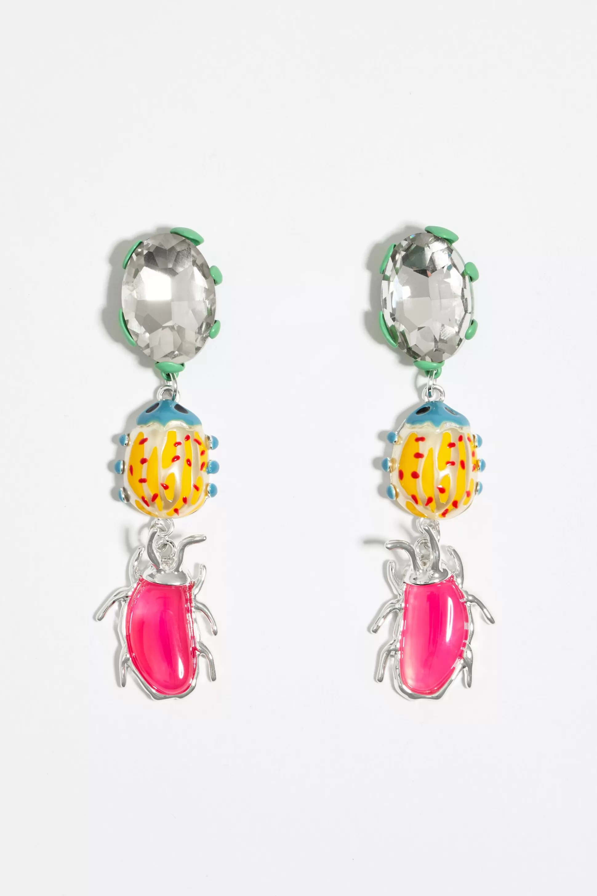 agate beetles earrings | Bimba Y Lola Cheap