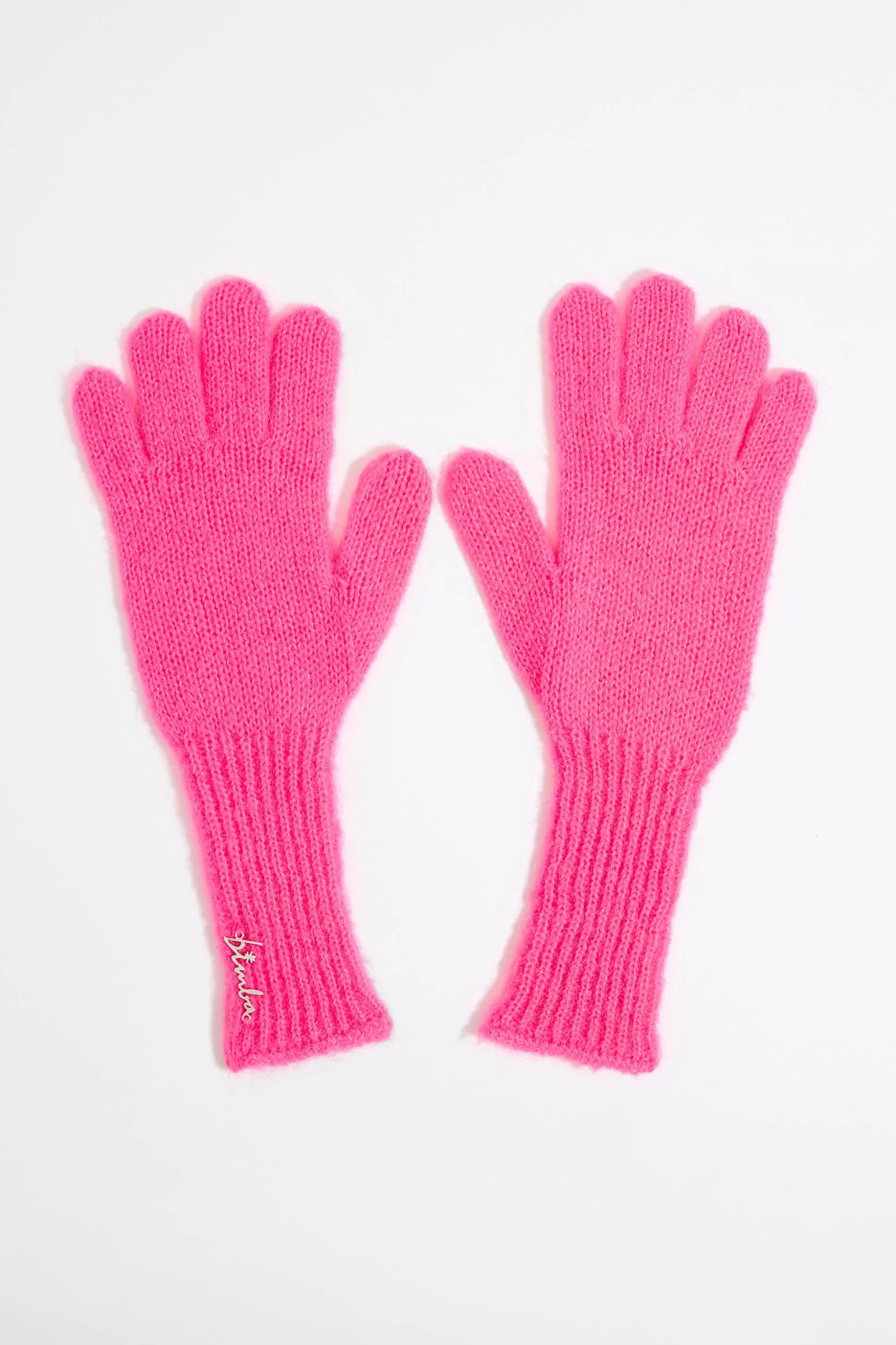 Pink alpaca gloves | Bimba Y Lola Sale