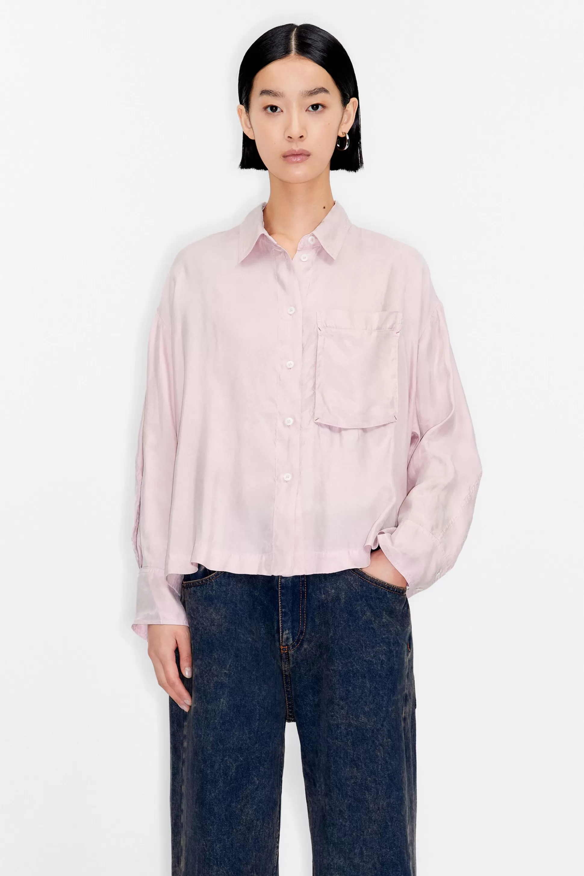 Pink boxy shirt | Bimba Y Lola Sale