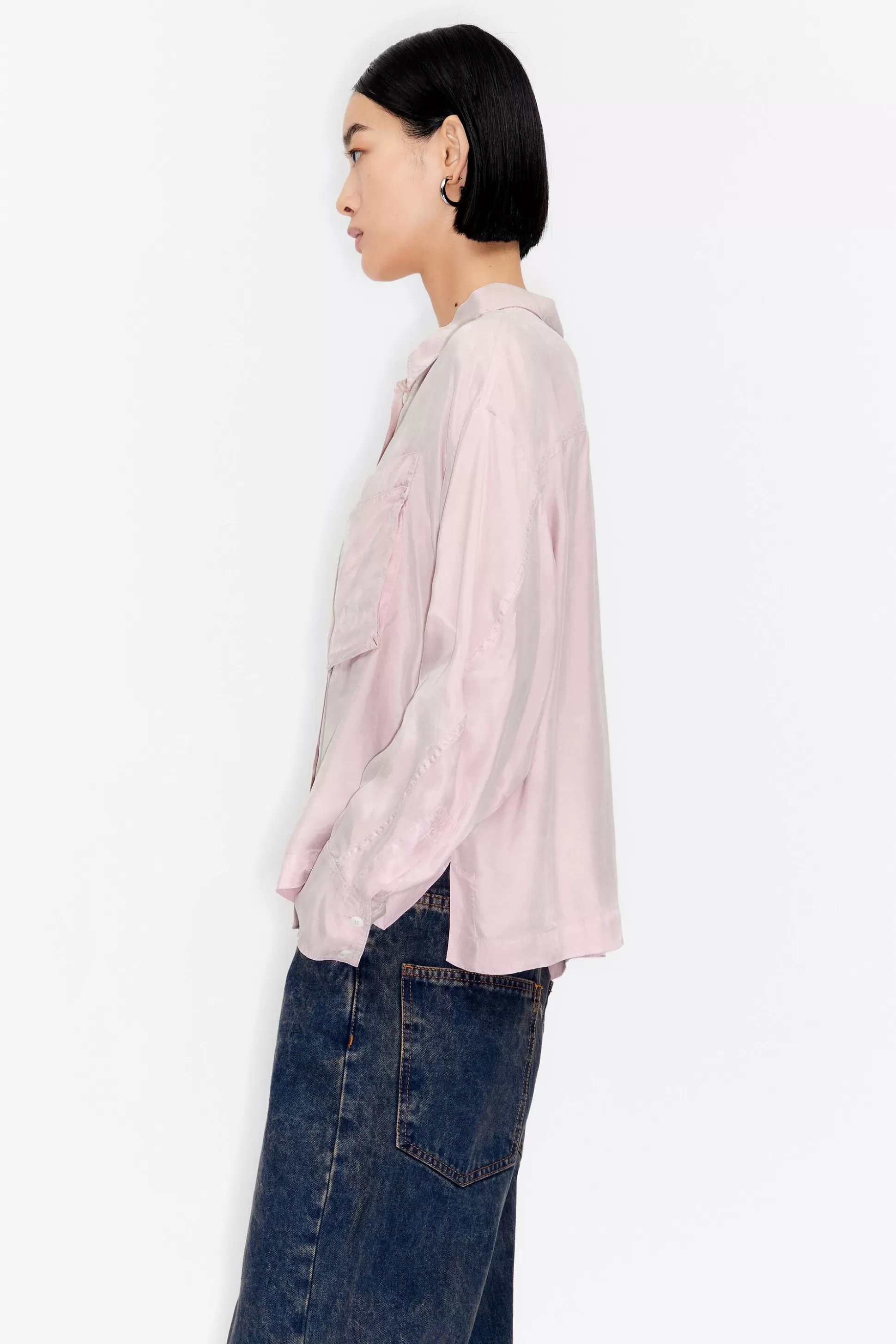 Pink boxy shirt | Bimba Y Lola Sale