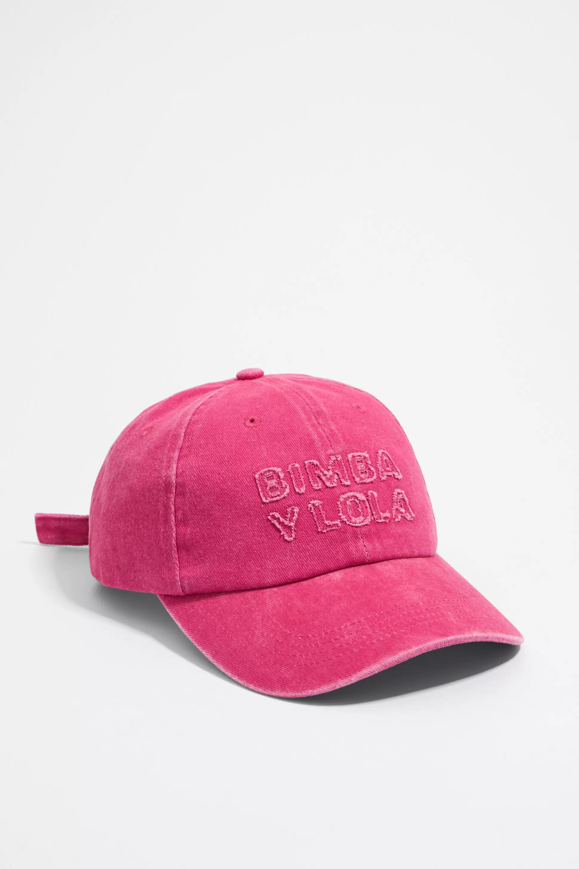 Pink cotton logo cap | Bimba Y Lola Outlet