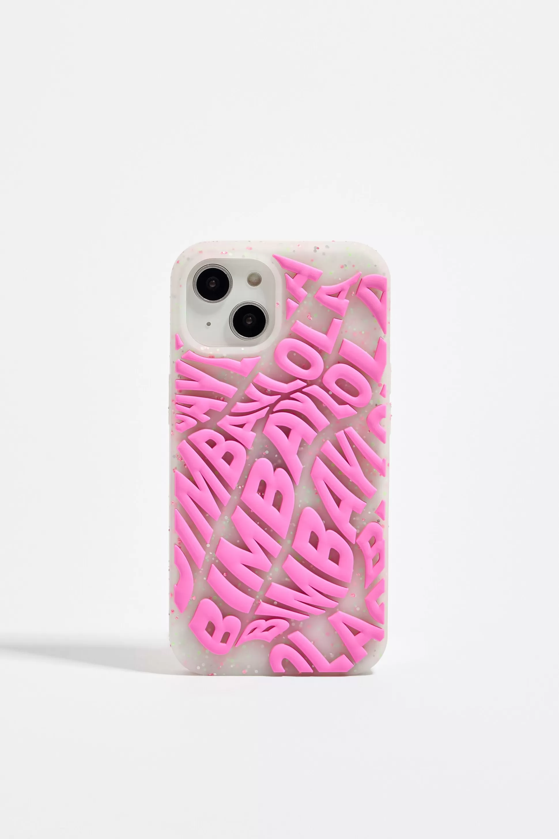 Pink iPhone 15 silicone case | Bimba Y Lola Shop