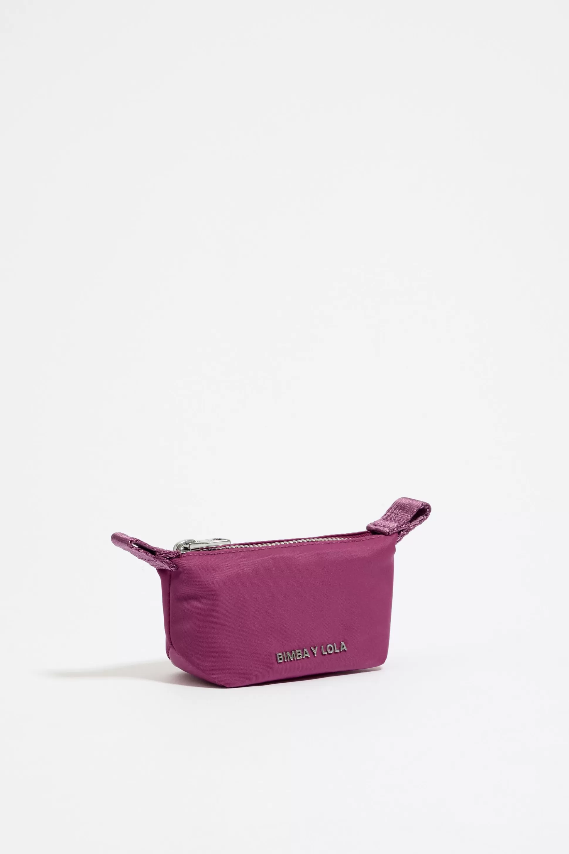 Pink nylon trapezium coin purse | Bimba Y Lola Sale