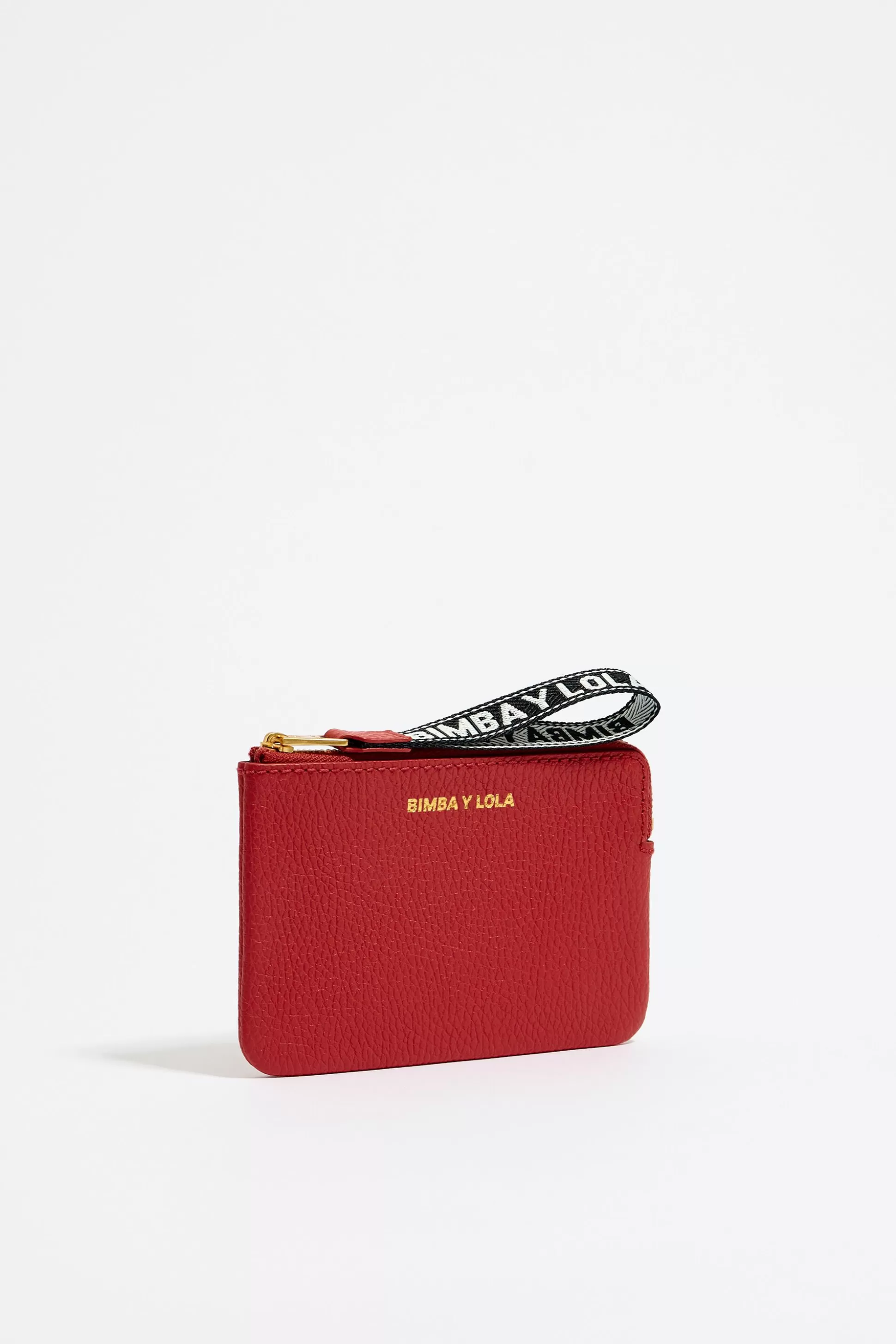 leather curved coin purse | Bimba Y Lola Cheap