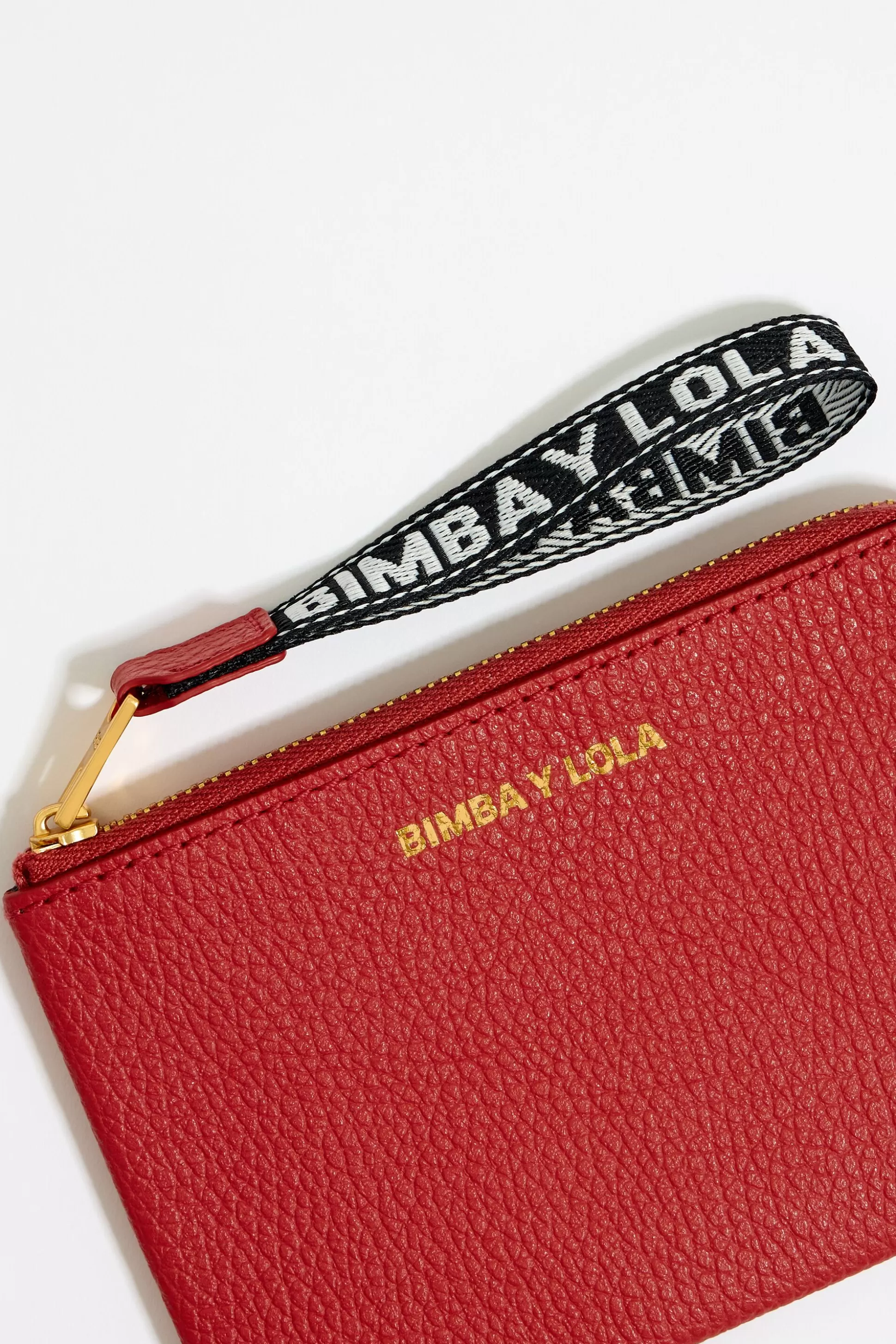 leather curved coin purse | Bimba Y Lola Cheap