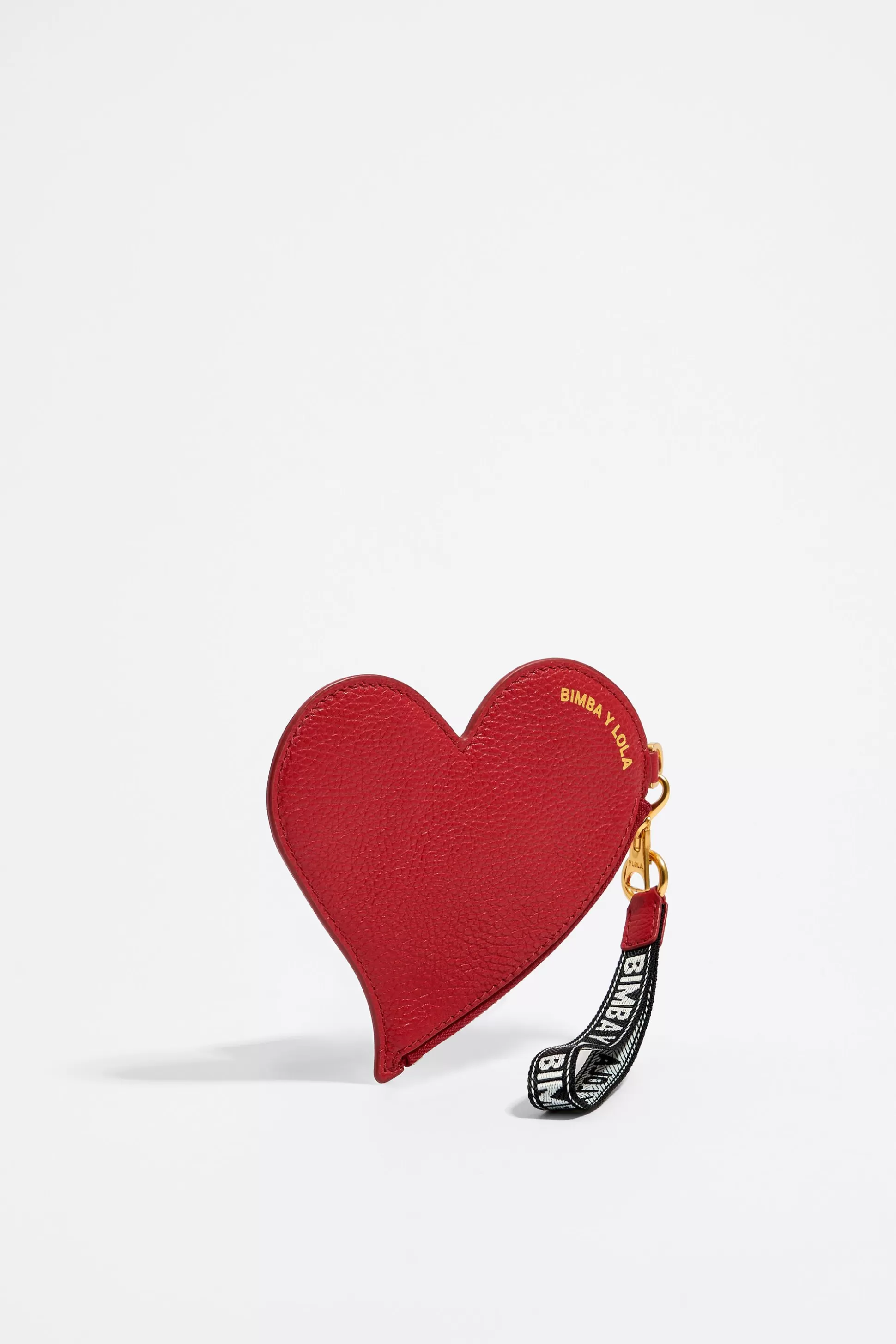 leather heart coin purse | Bimba Y Lola Fashion