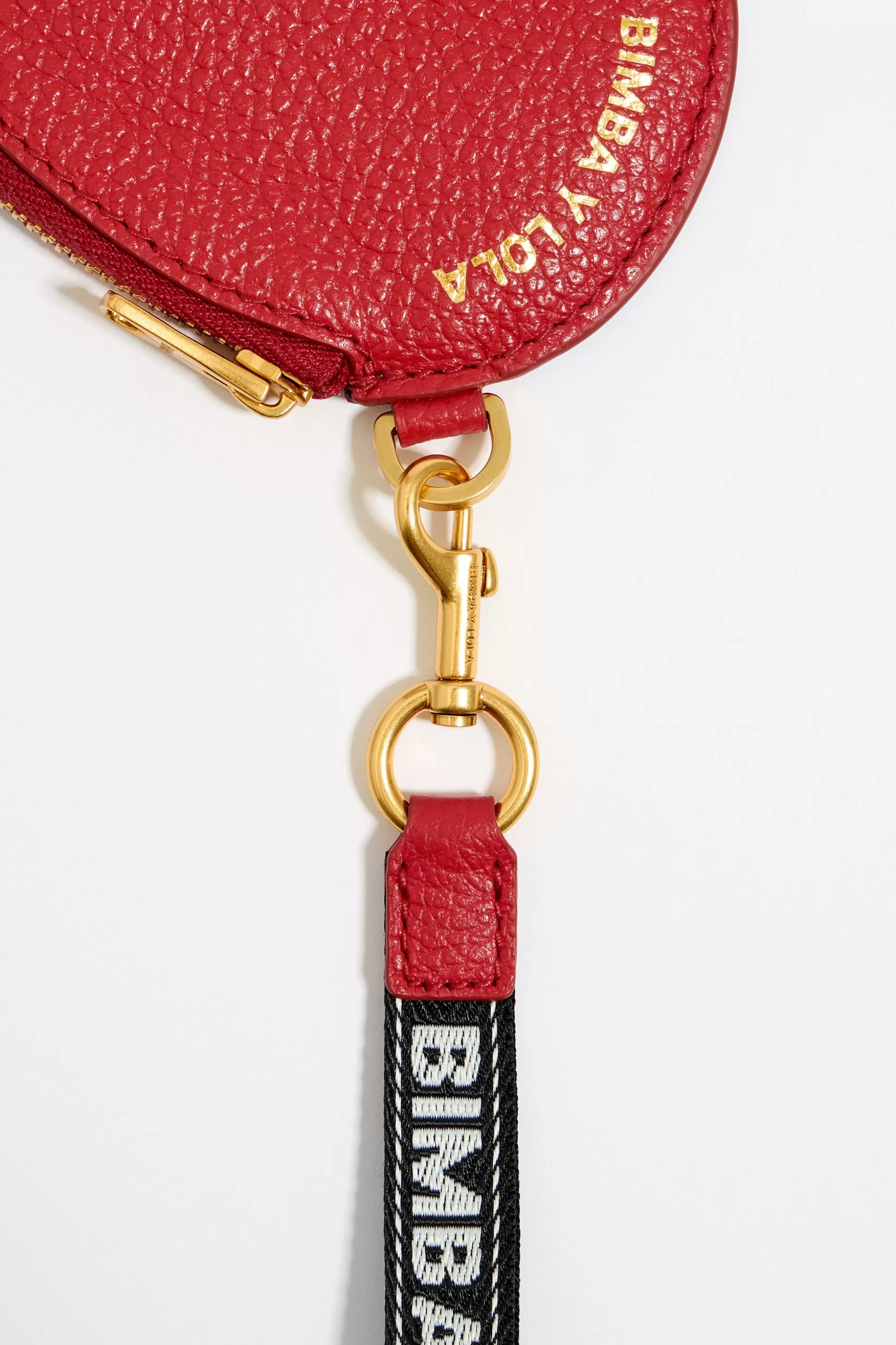 leather heart coin purse | Bimba Y Lola Fashion