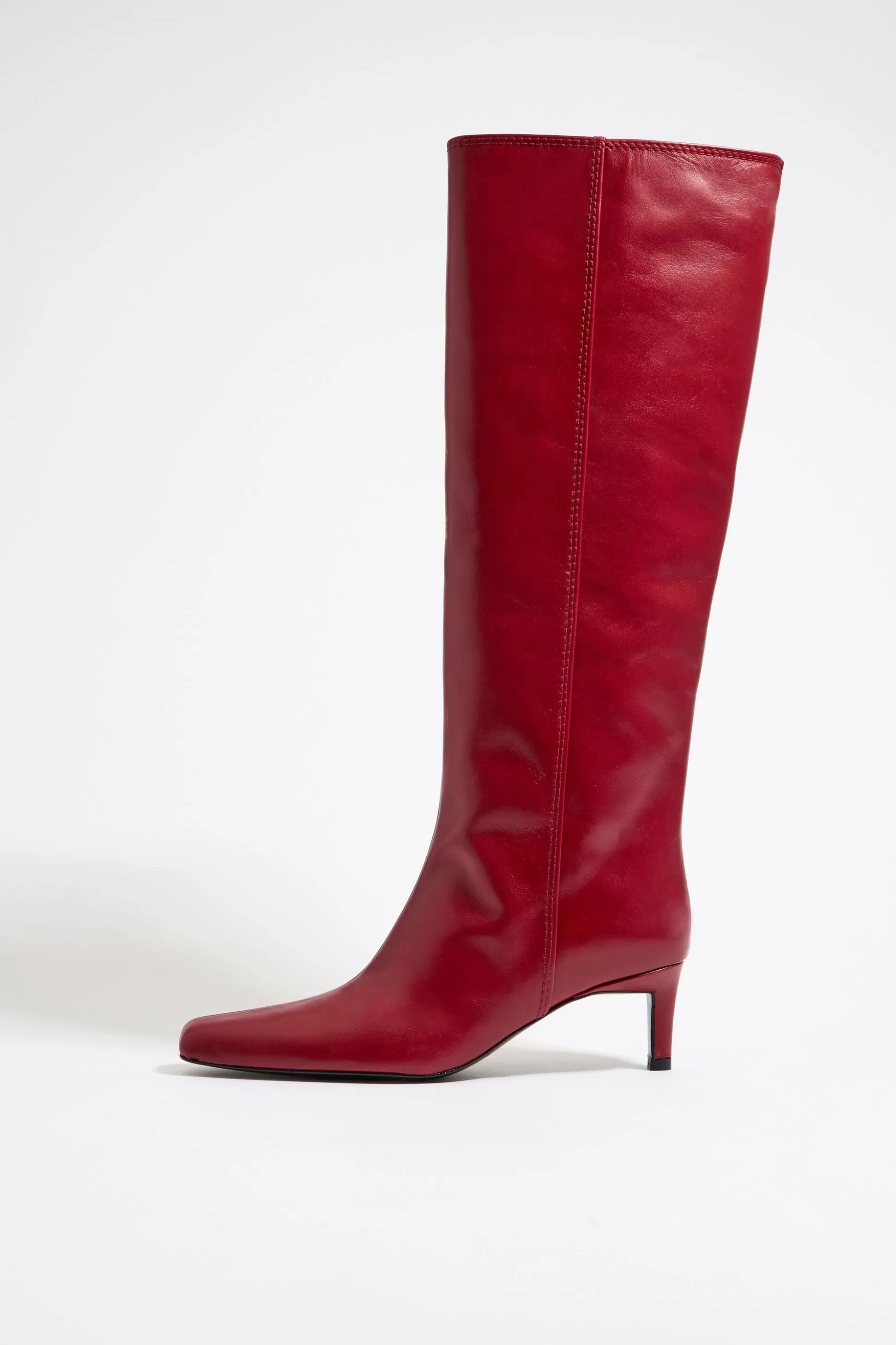 leather heeled gaucho boot | Bimba Y Lola Hot