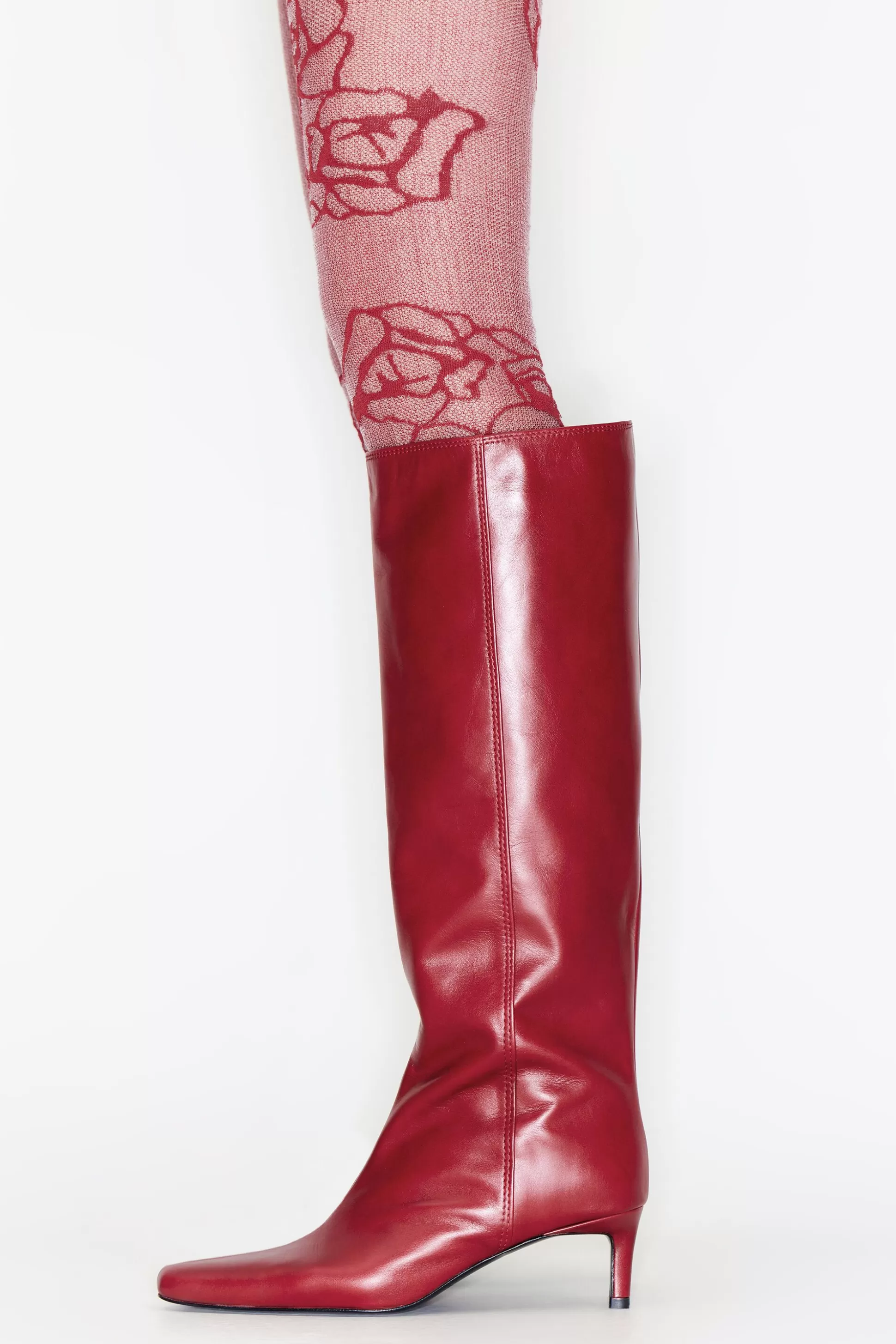 leather heeled gaucho boot | Bimba Y Lola Hot