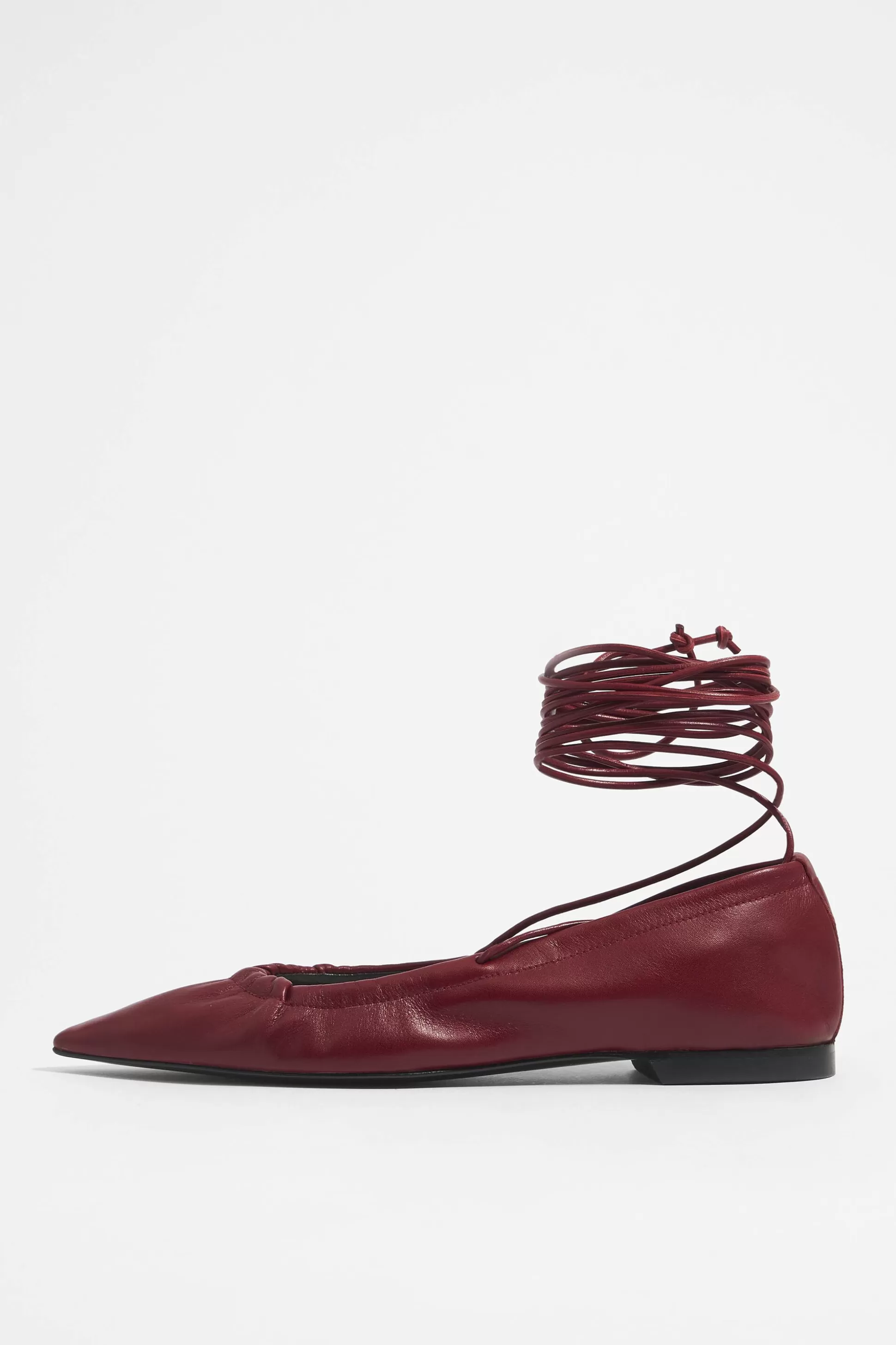 leather pointed toe ballerina | Bimba Y Lola Cheap