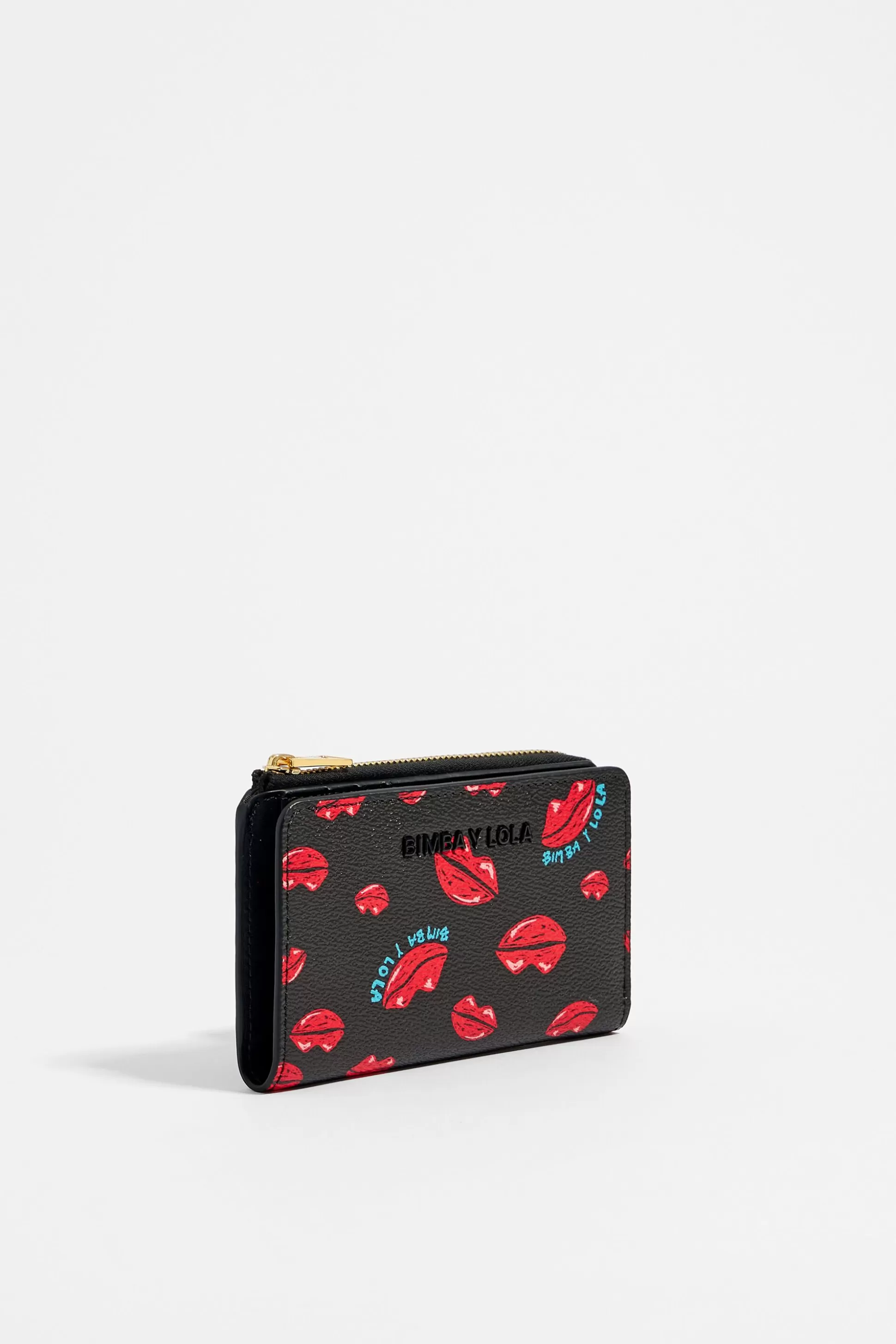 Red Lips print rectangular purse | Bimba Y Lola Best Sale