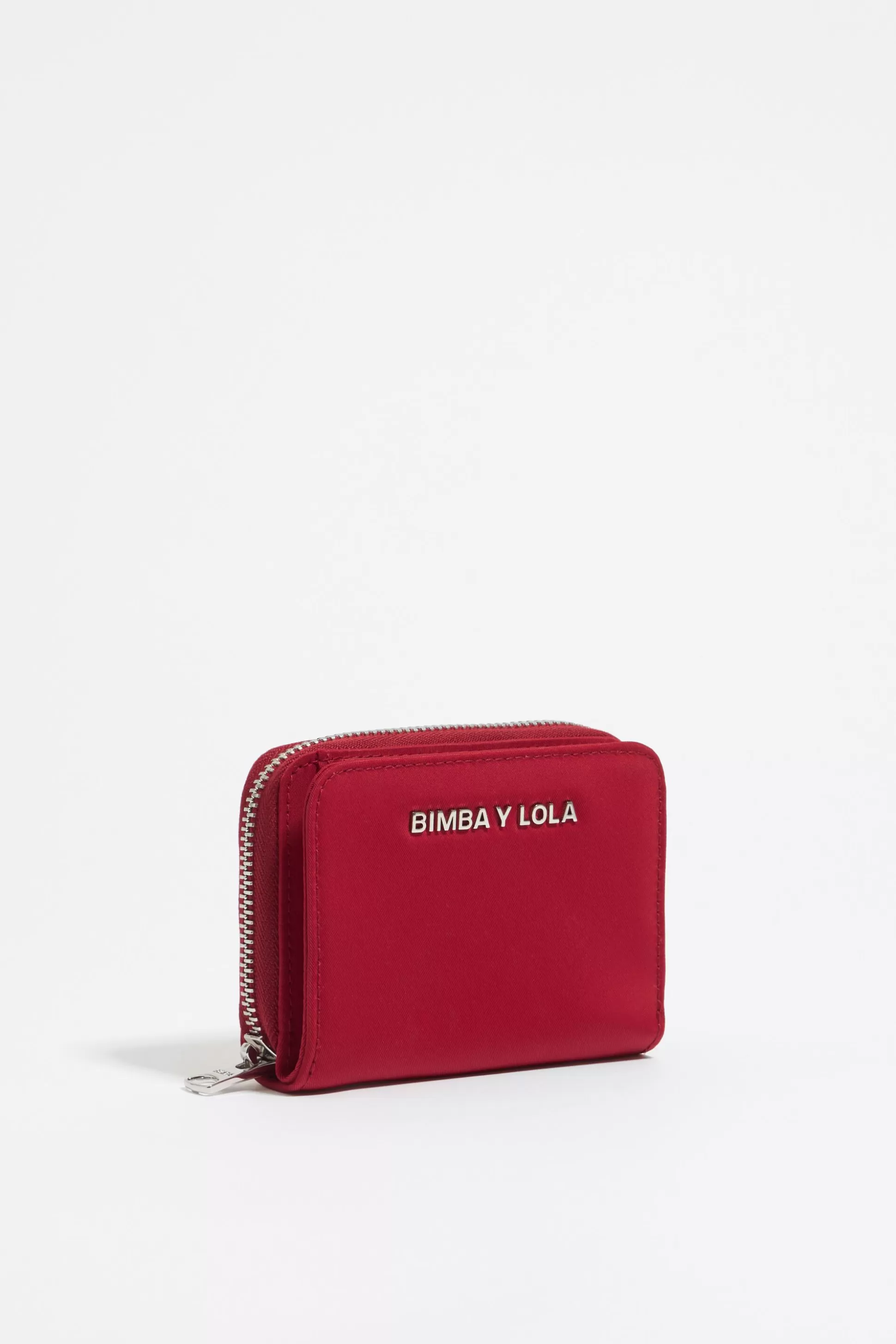 Red nylon flap purse | Bimba Y Lola Clearance