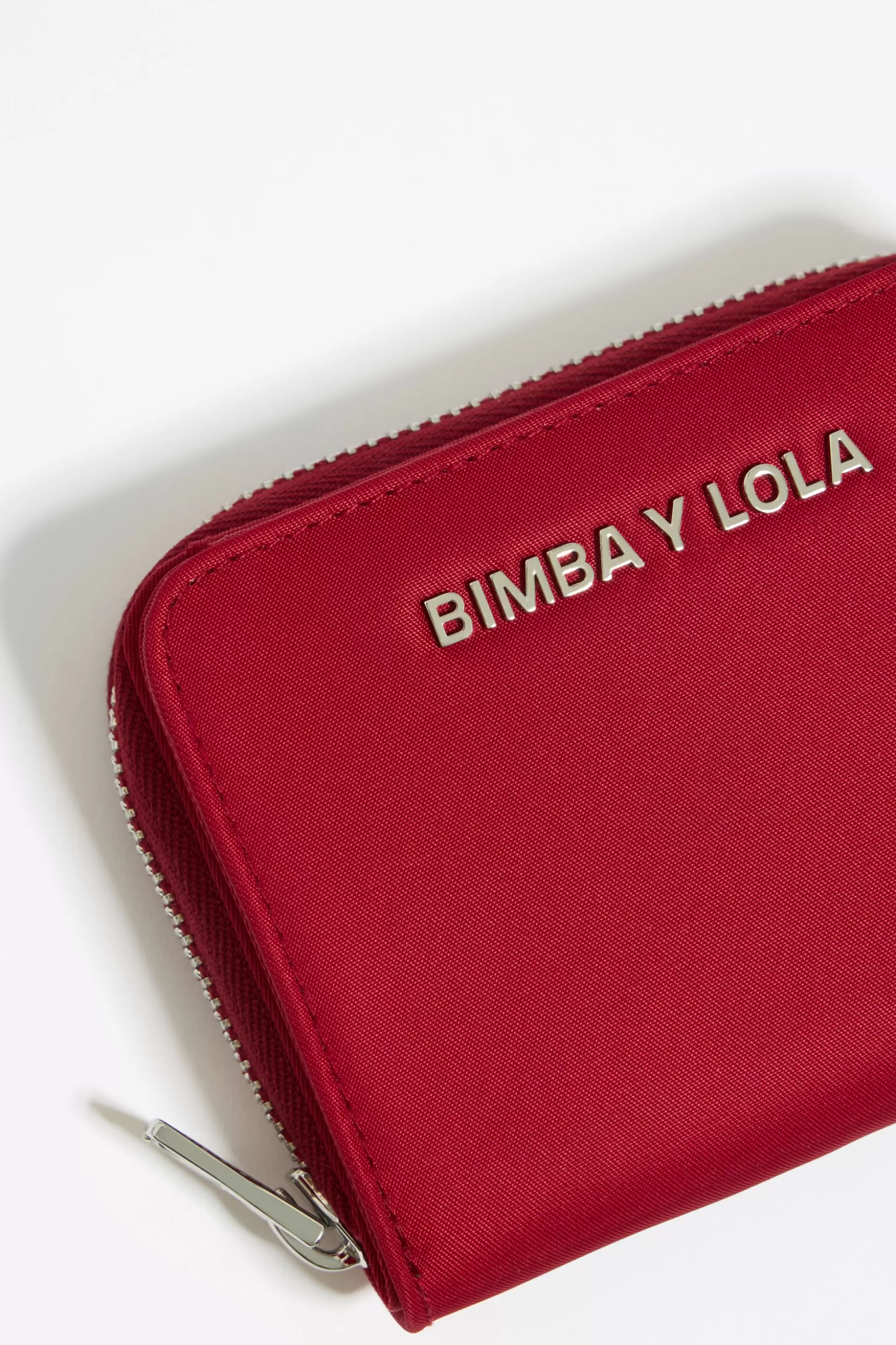 Red nylon flap purse | Bimba Y Lola Clearance