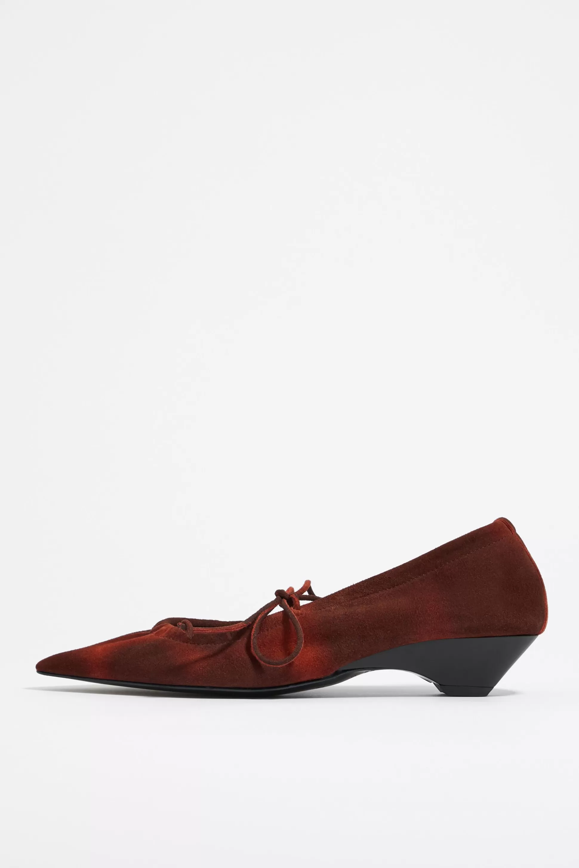 Red suede court shoe | Bimba Y Lola Hot