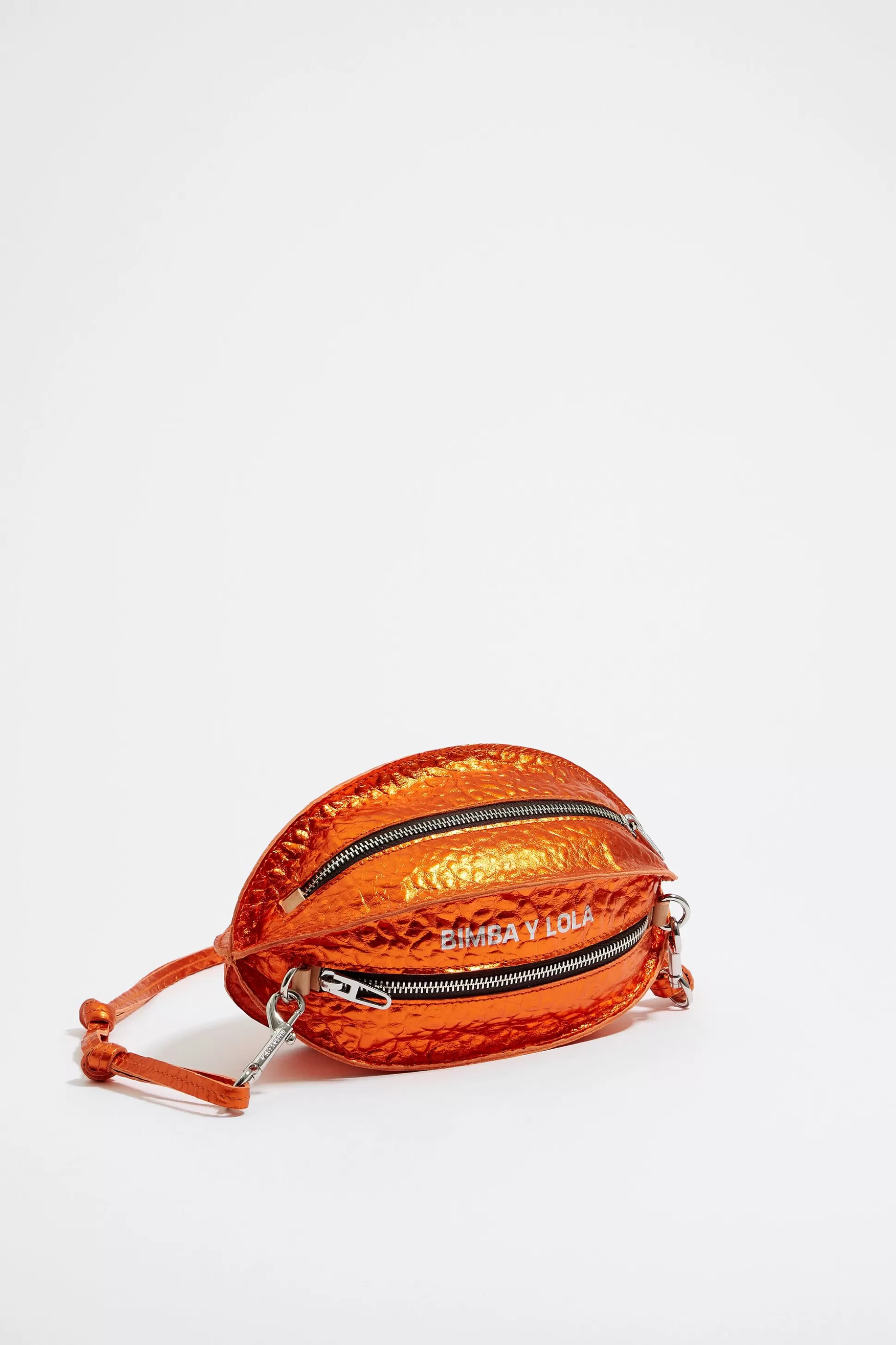 S metallic leather Ball bag | Bimba Y Lola Clearance