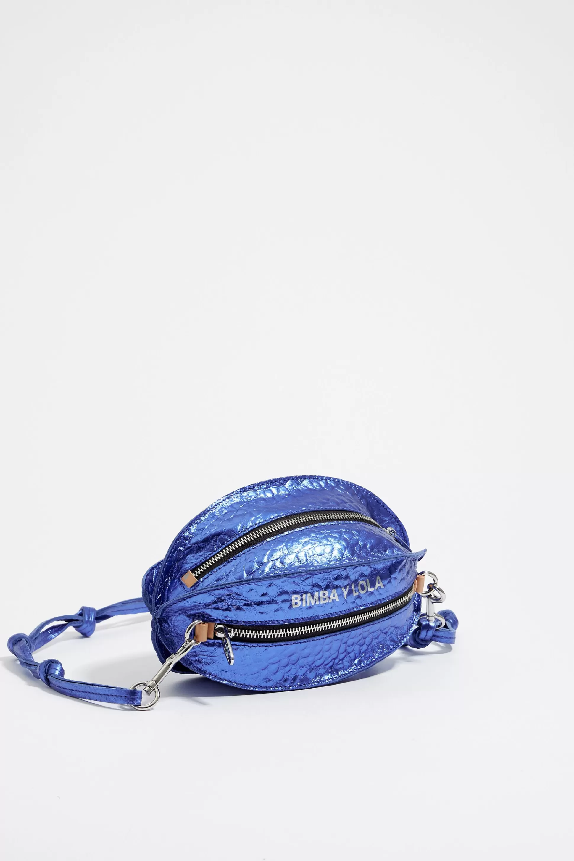 S metallic leather Ball bag | Bimba Y Lola Best Sale