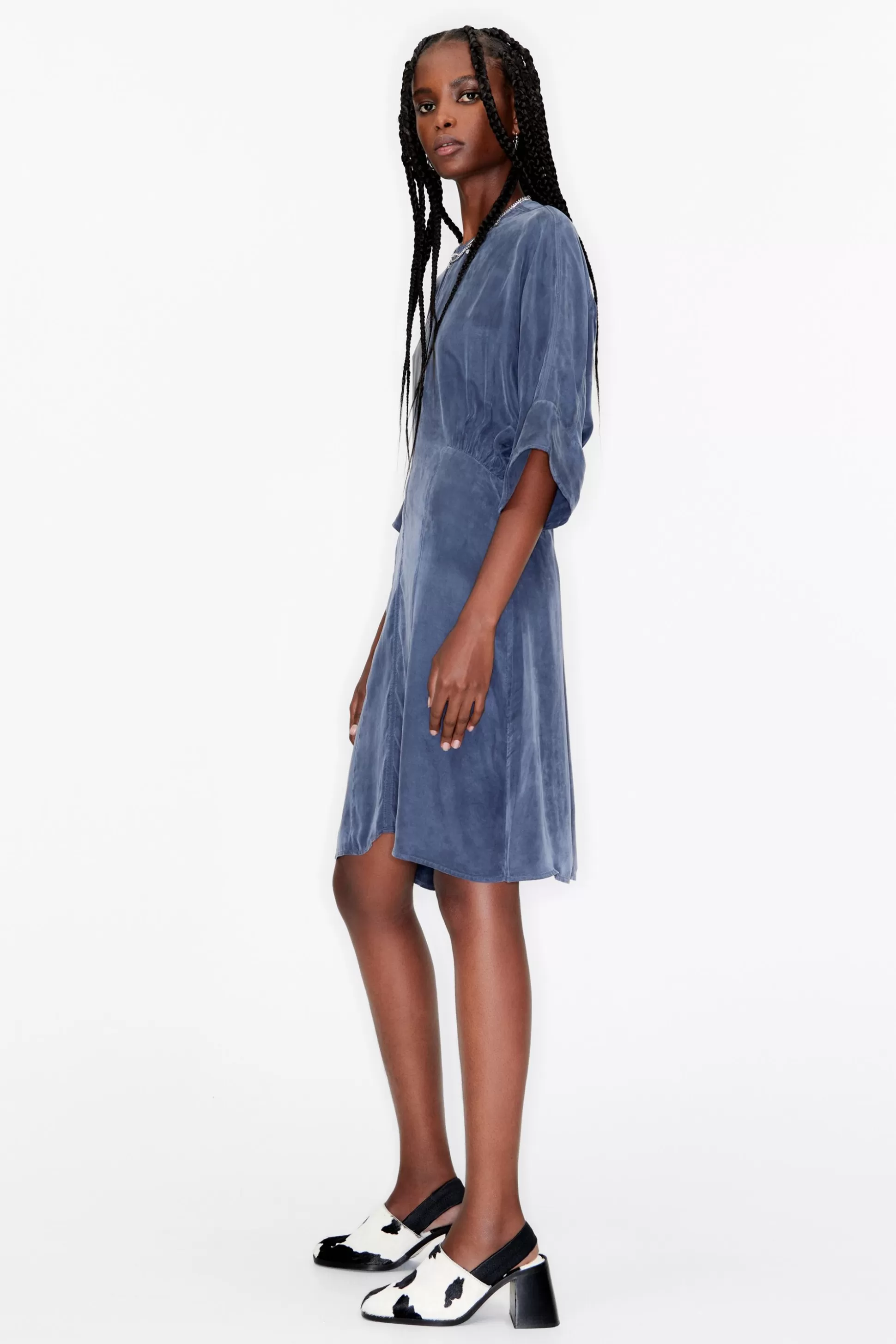 Short blue dress | Bimba Y Lola Store