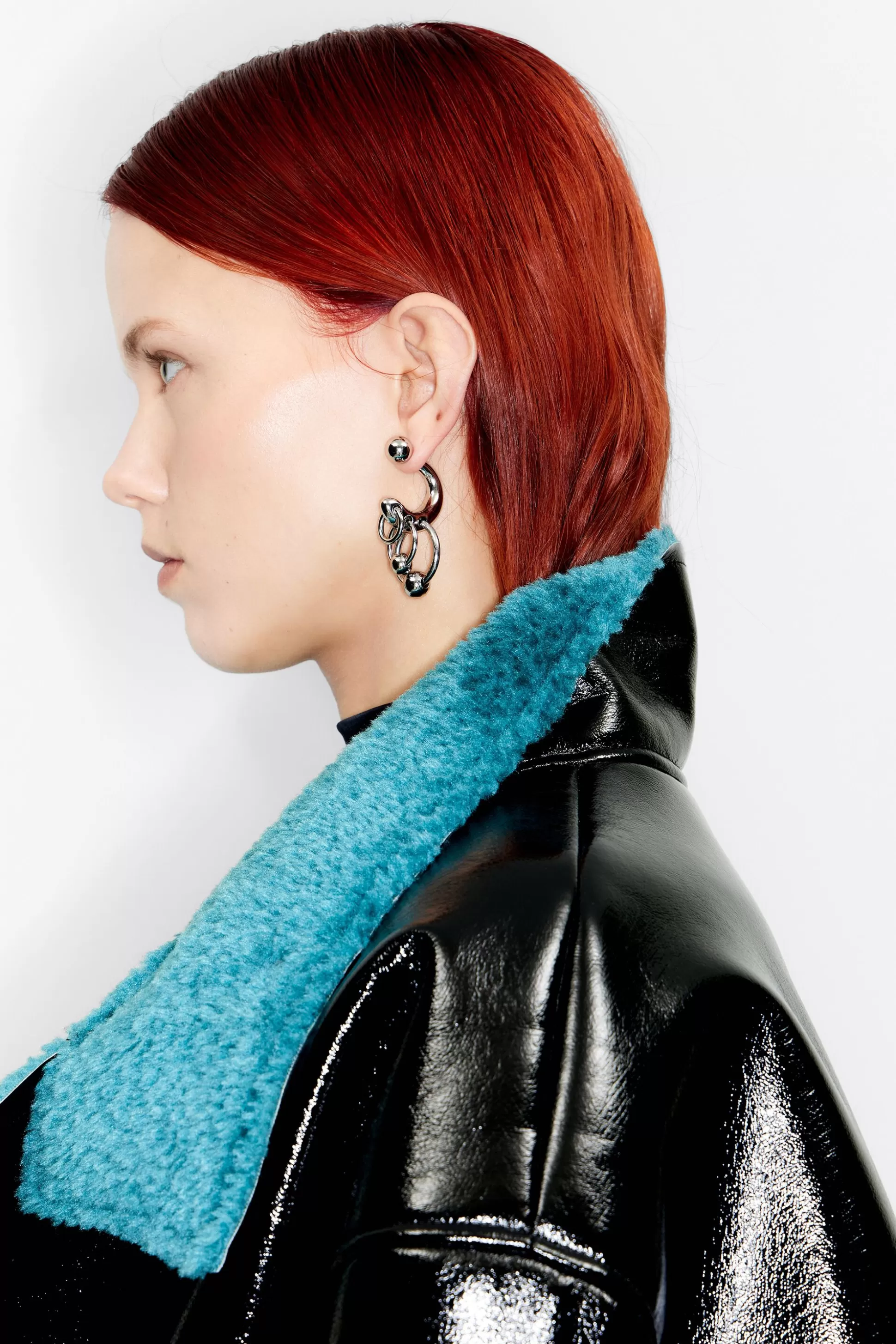 Silver hoop earring | Bimba Y Lola Flash Sale