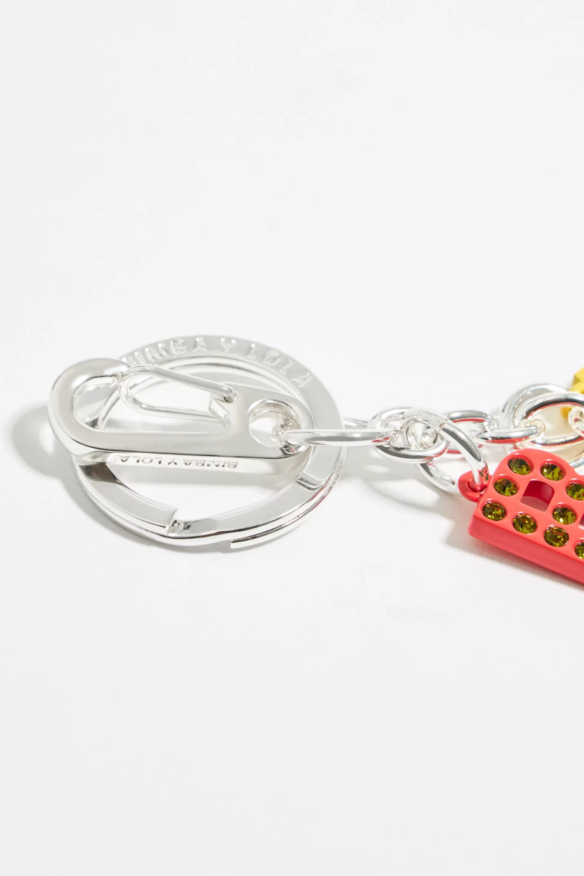 letters key ring | Bimba Y Lola Cheap