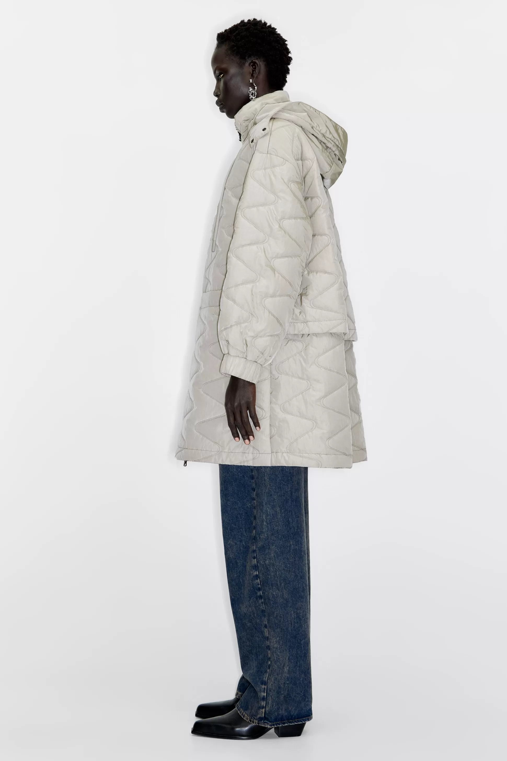 quilted midi puffer | Bimba Y Lola Flash Sale