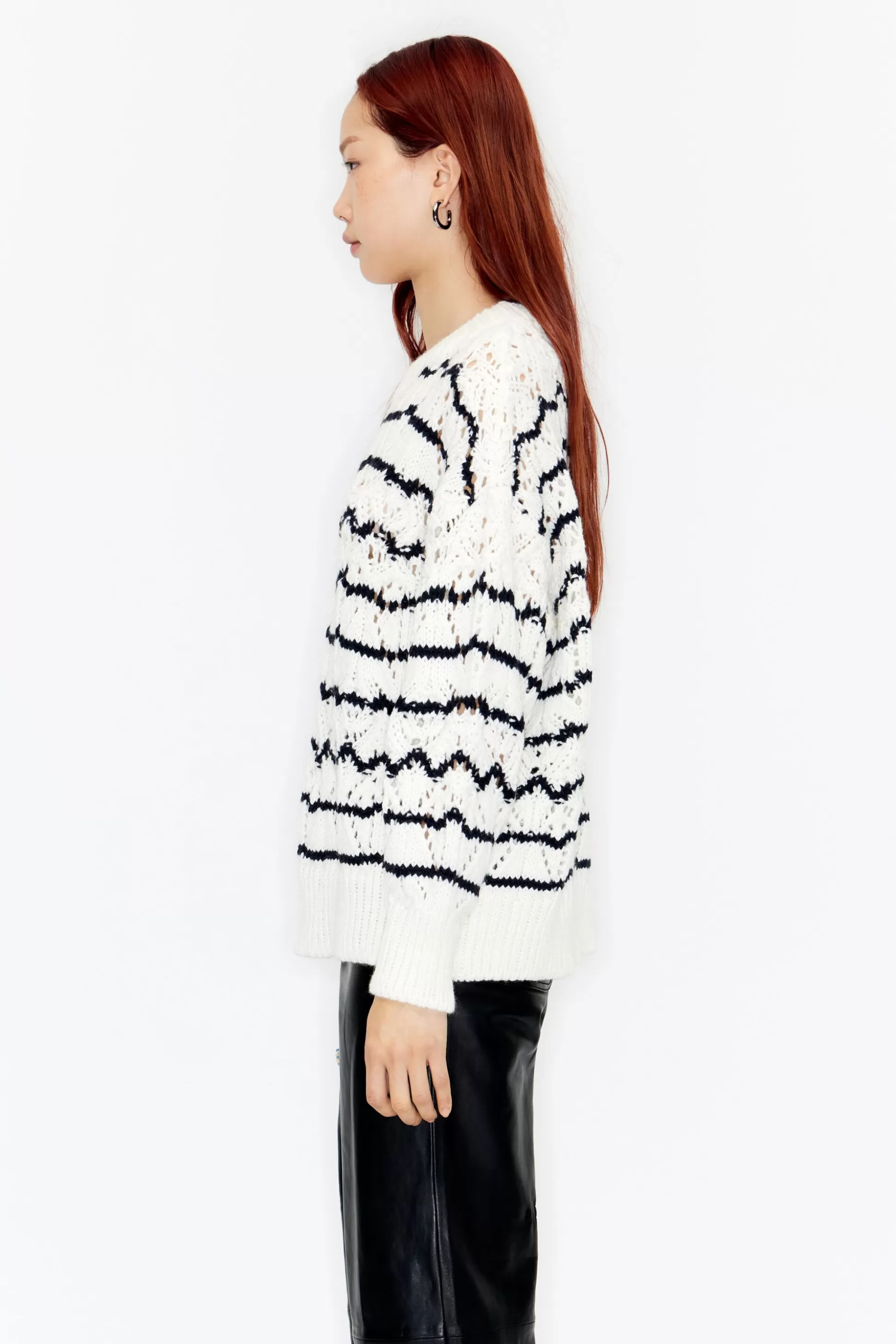 Striped boxy sweater | Bimba Y Lola Outlet