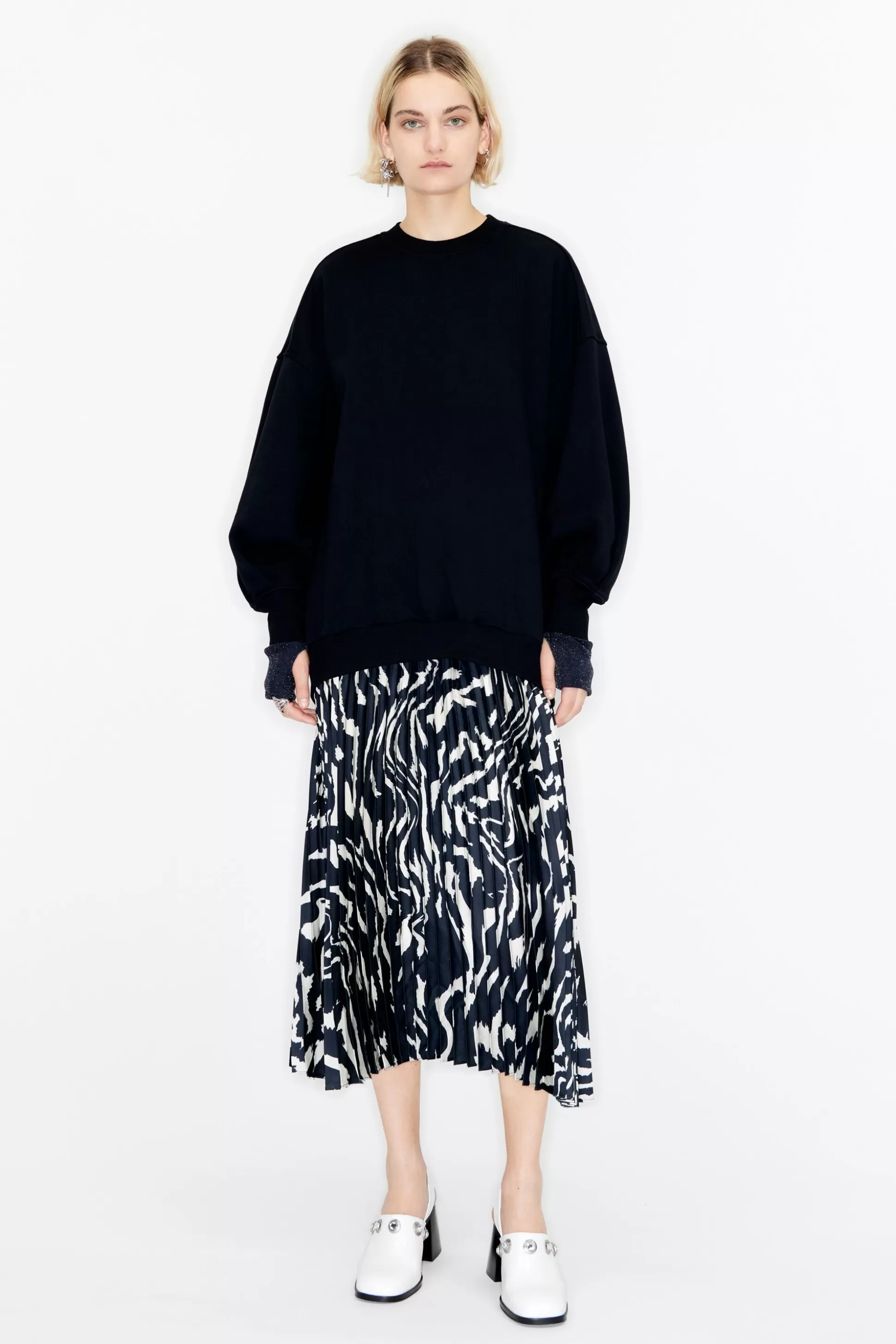 Tiger Liquid print sweatshirt dress | Bimba Y Lola Clearance