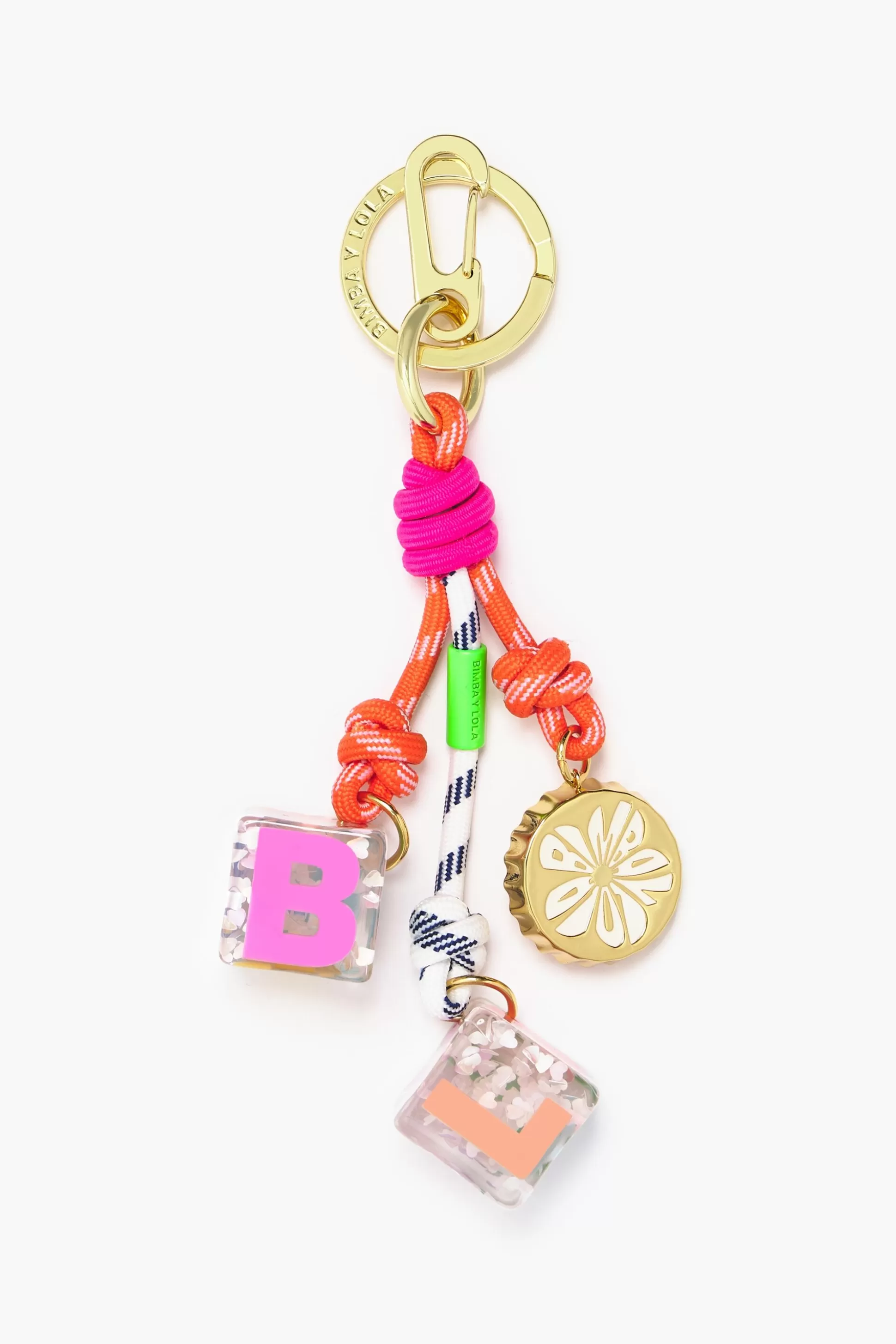 Transparent dice key ring | Bimba Y Lola Shop