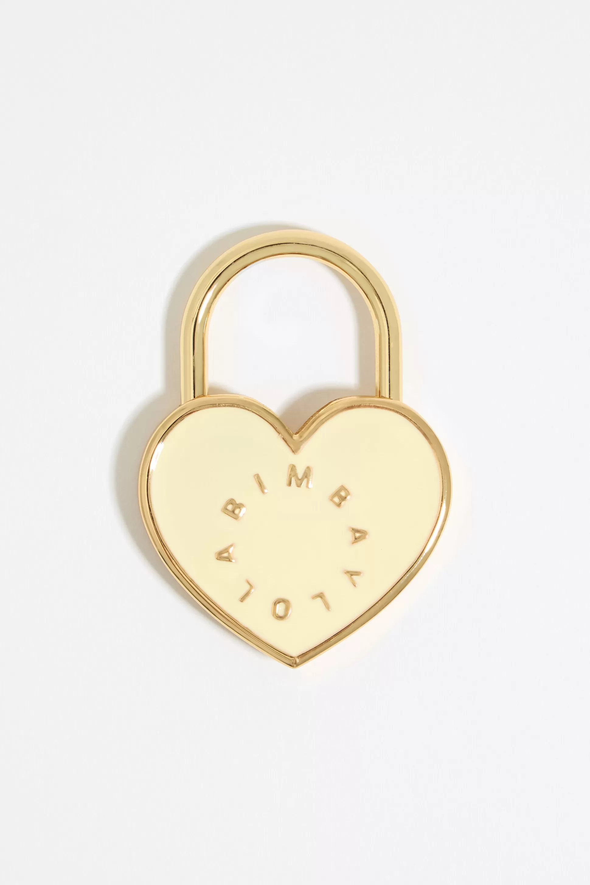 Two-tone metal padlock key ring | Bimba Y Lola Hot