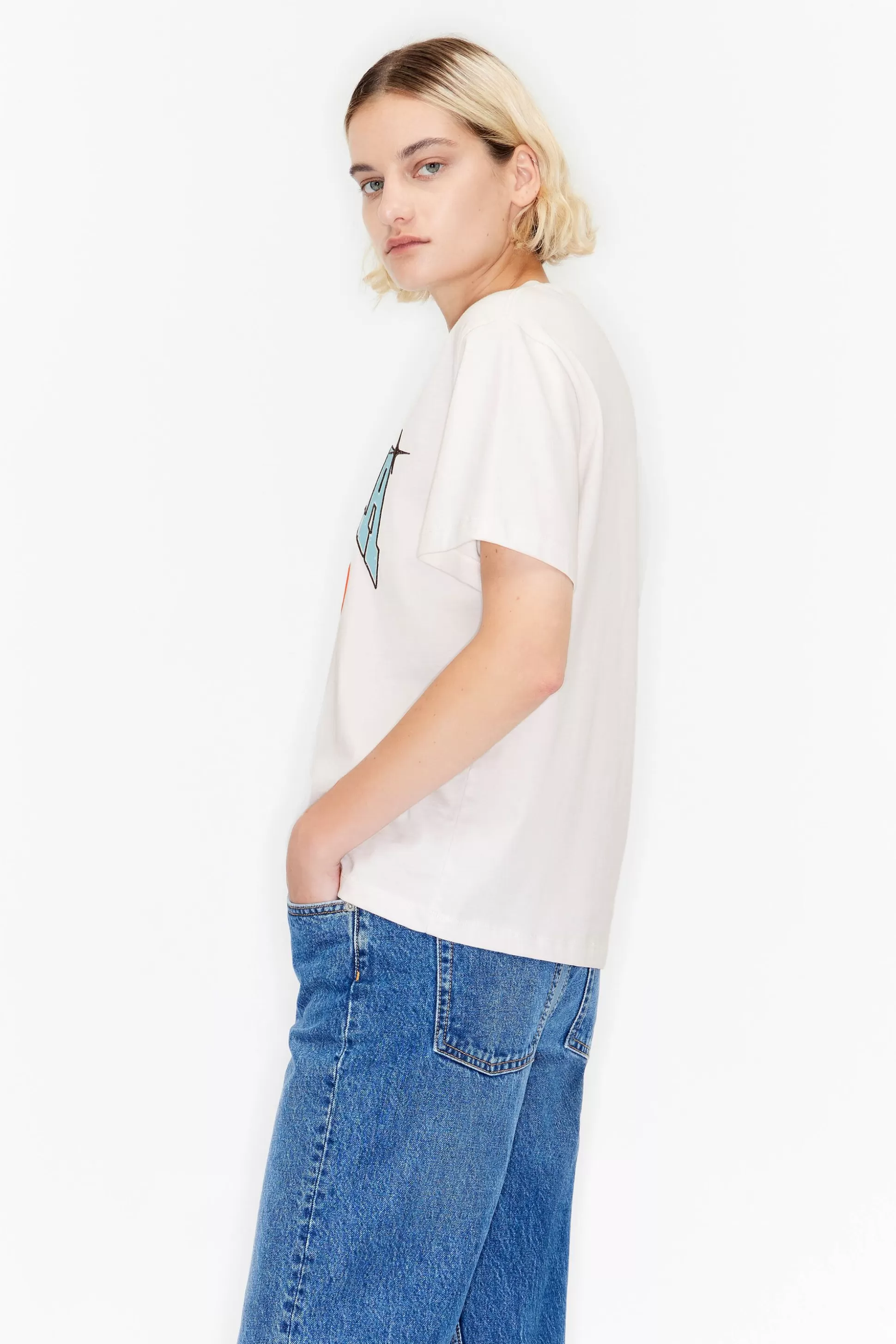 White Bimba University logo T-shirt | Bimba Y Lola Flash Sale