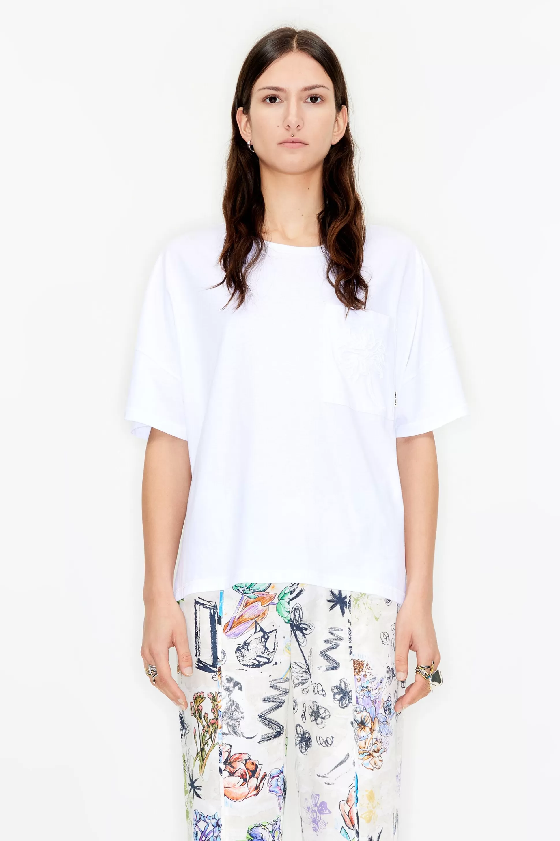 boxy t-shirt | Bimba Y Lola Online