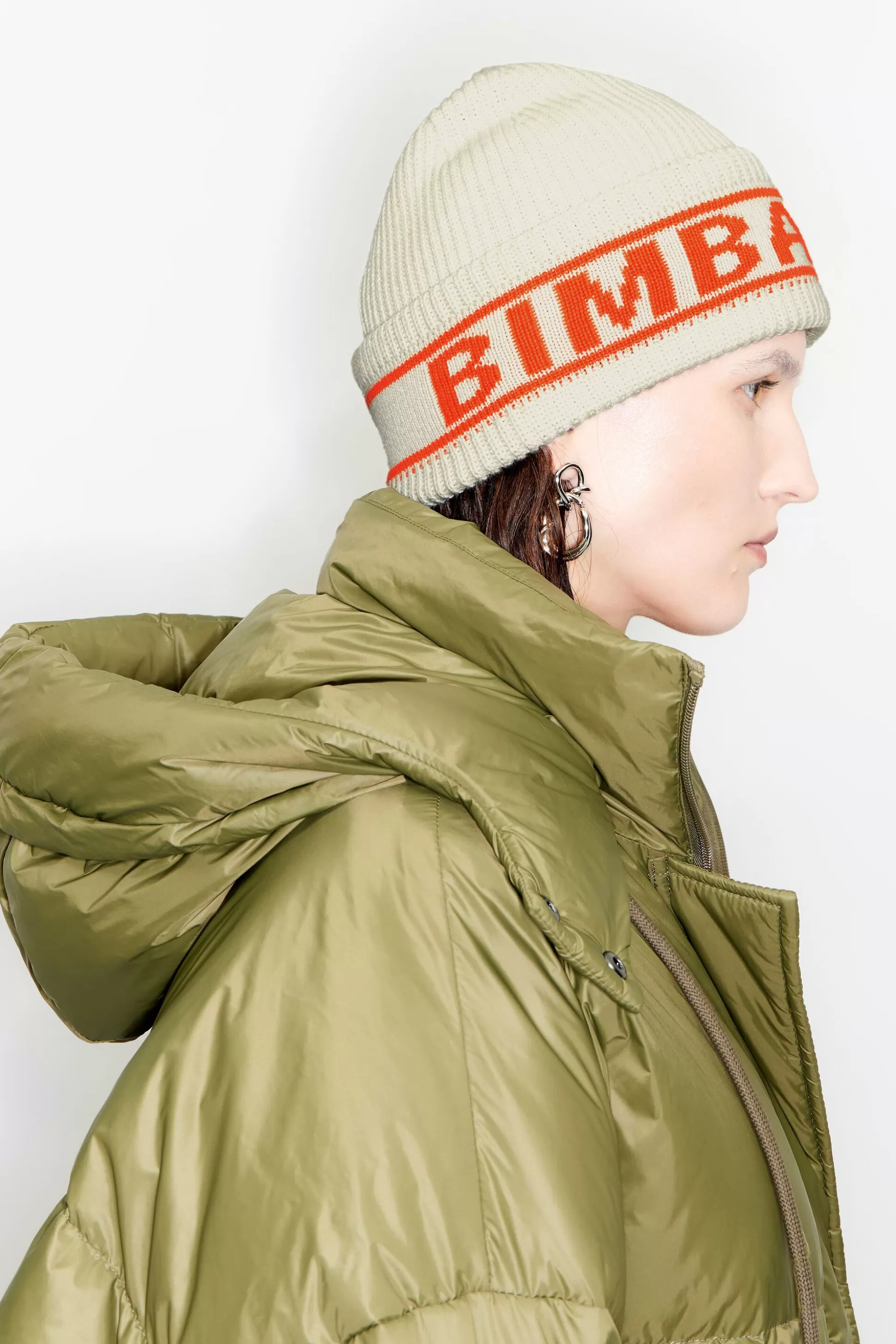 knit hat with logo | Bimba Y Lola Best Sale