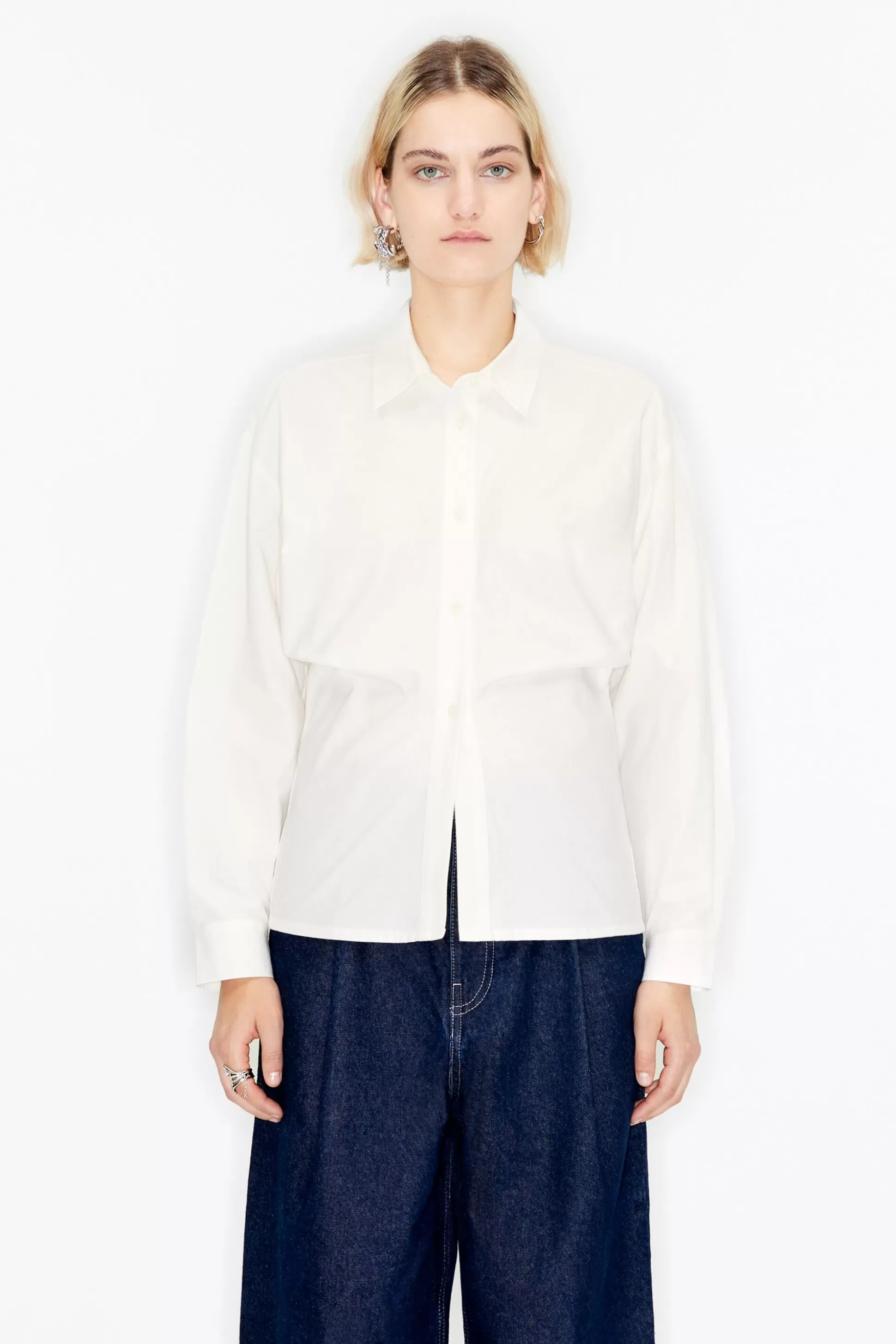 White peplum shirt | Bimba Y Lola New