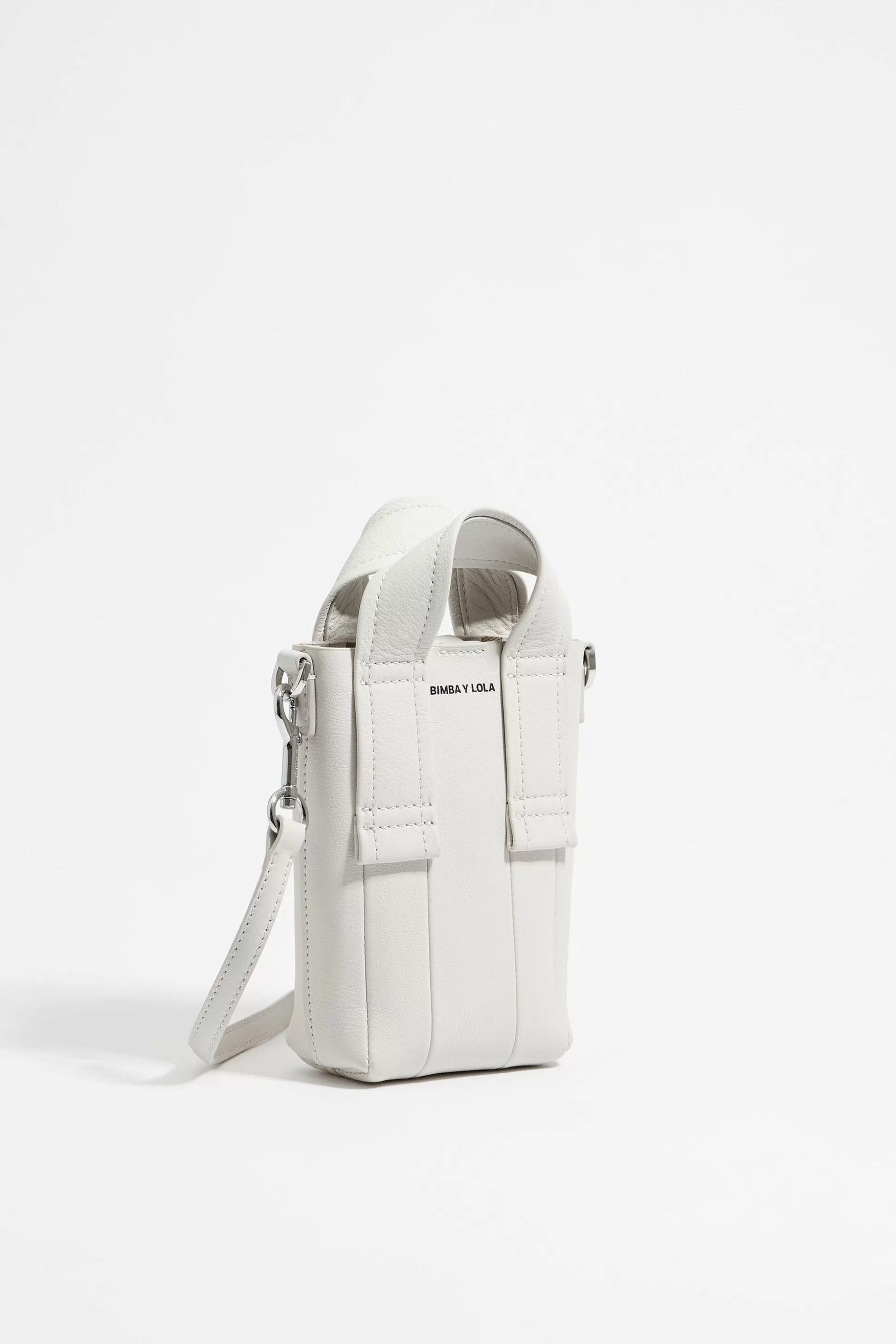 XS off-white leather crossbody bag | Bimba Y Lola Best Sale