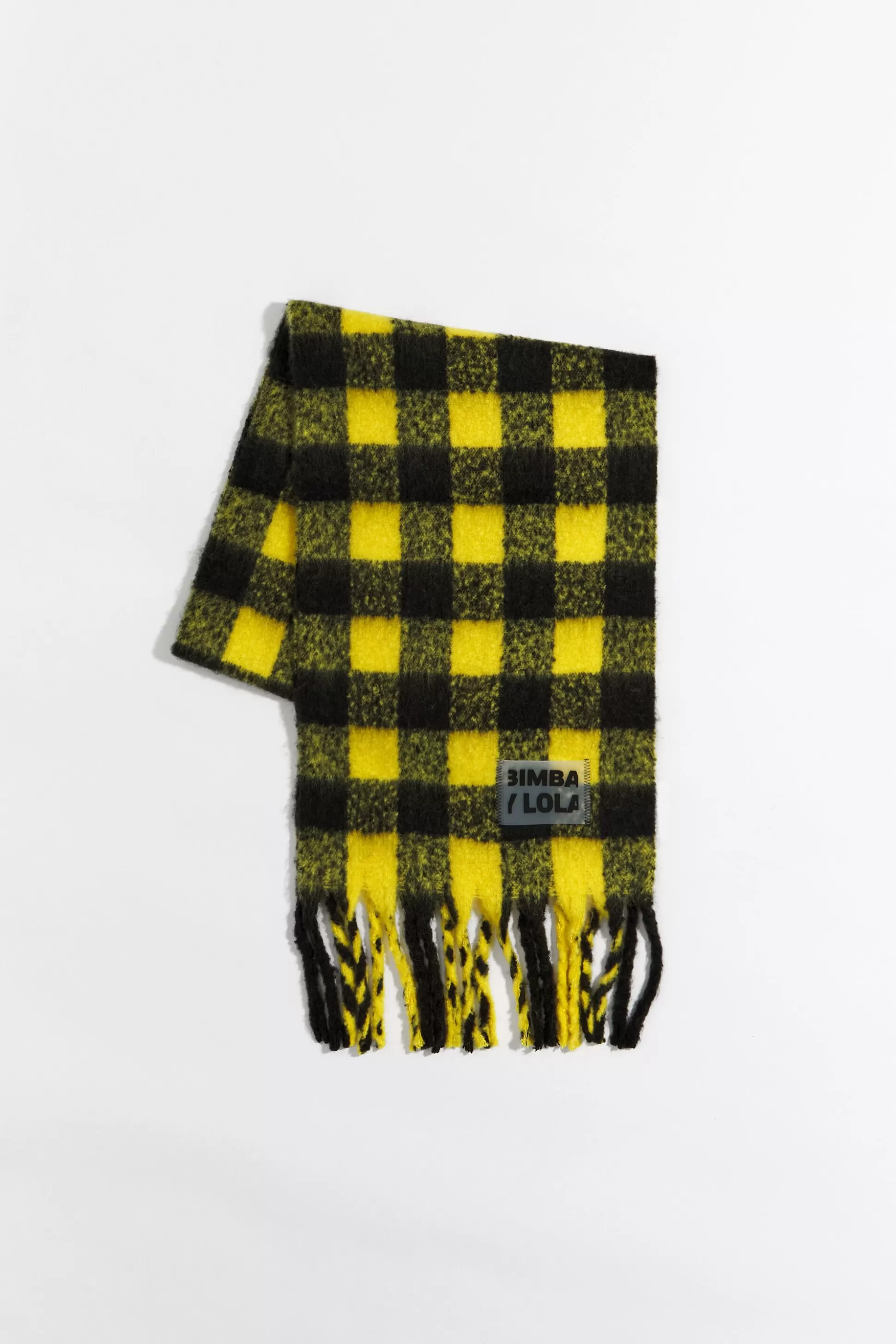 checked scarf | Bimba Y Lola Store