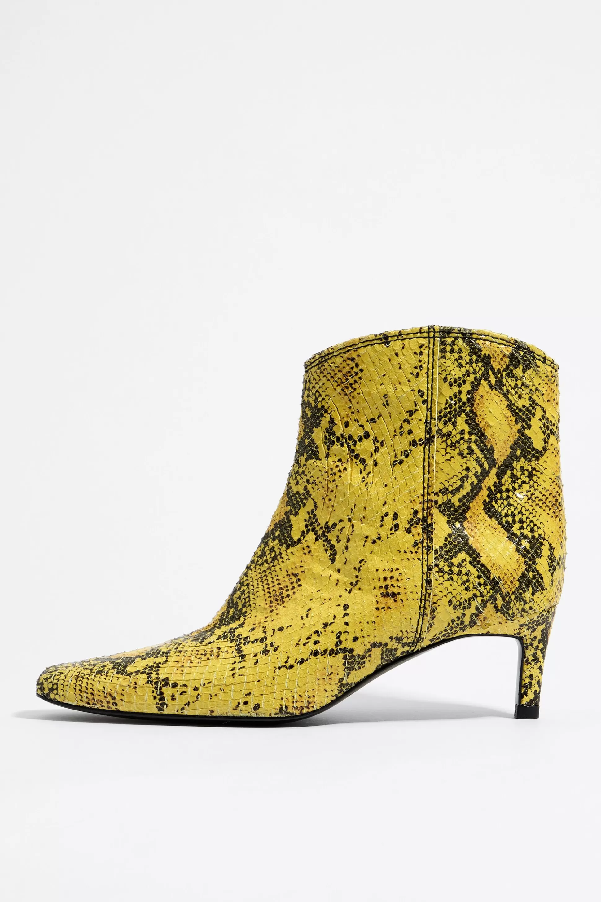 leather heeled gaucho ankle boot | Bimba Y Lola Clearance